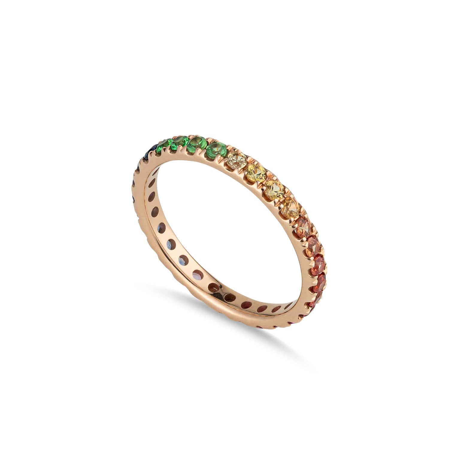 Rainbow sapphire eternity ring — Melina Fachidis (8)