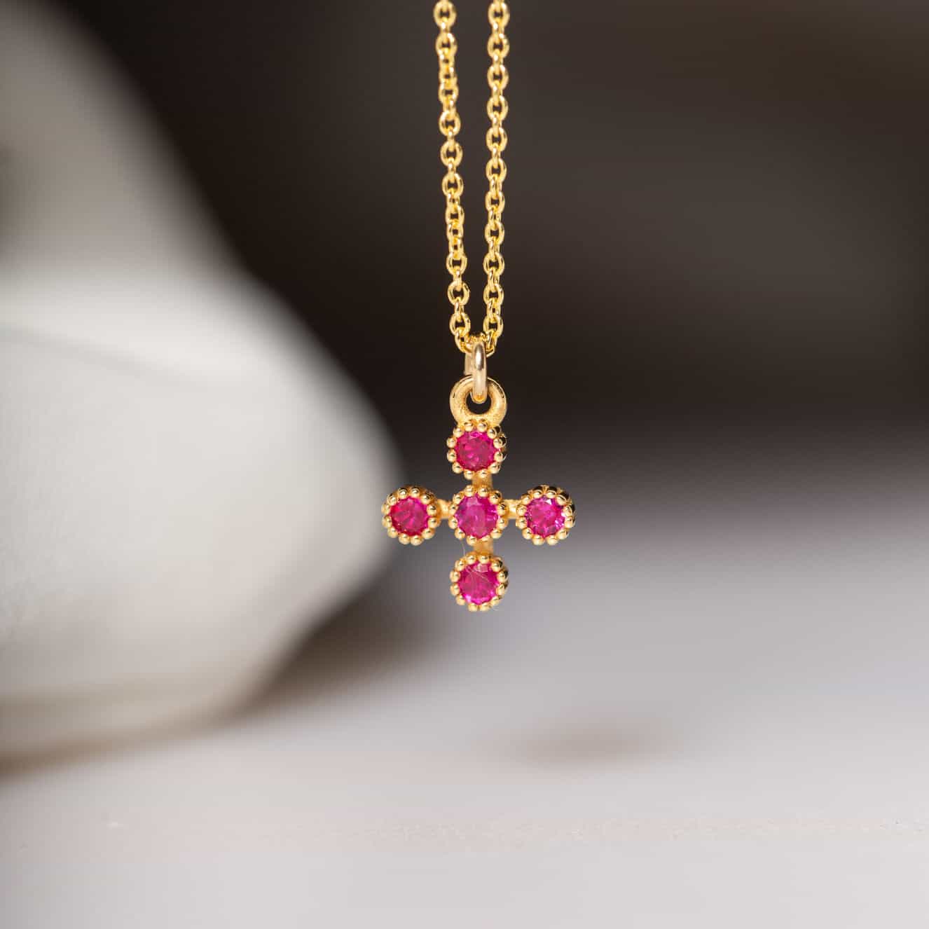 Tiny ruby cross — Melina Fachidis (2)