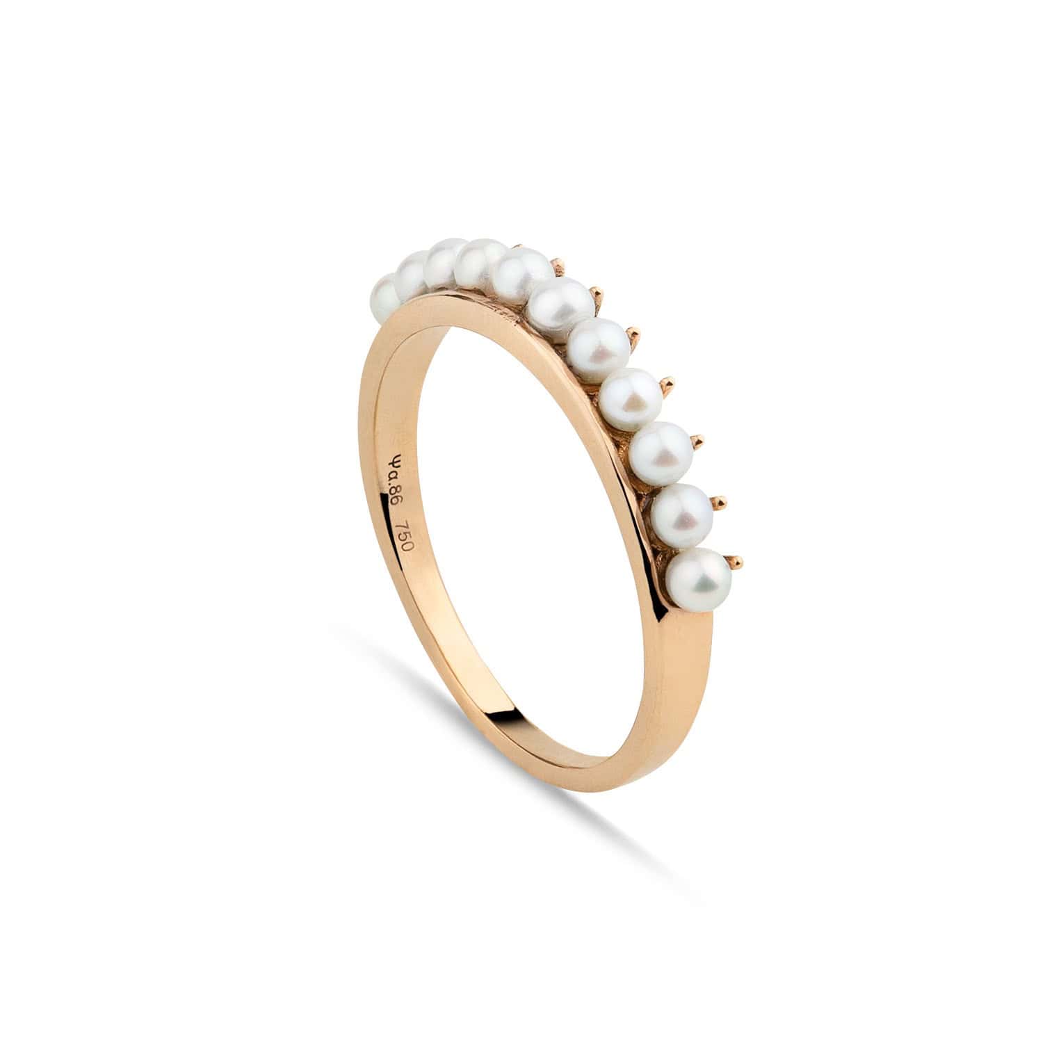 Freshwater pearls ring — Melina Fachidis