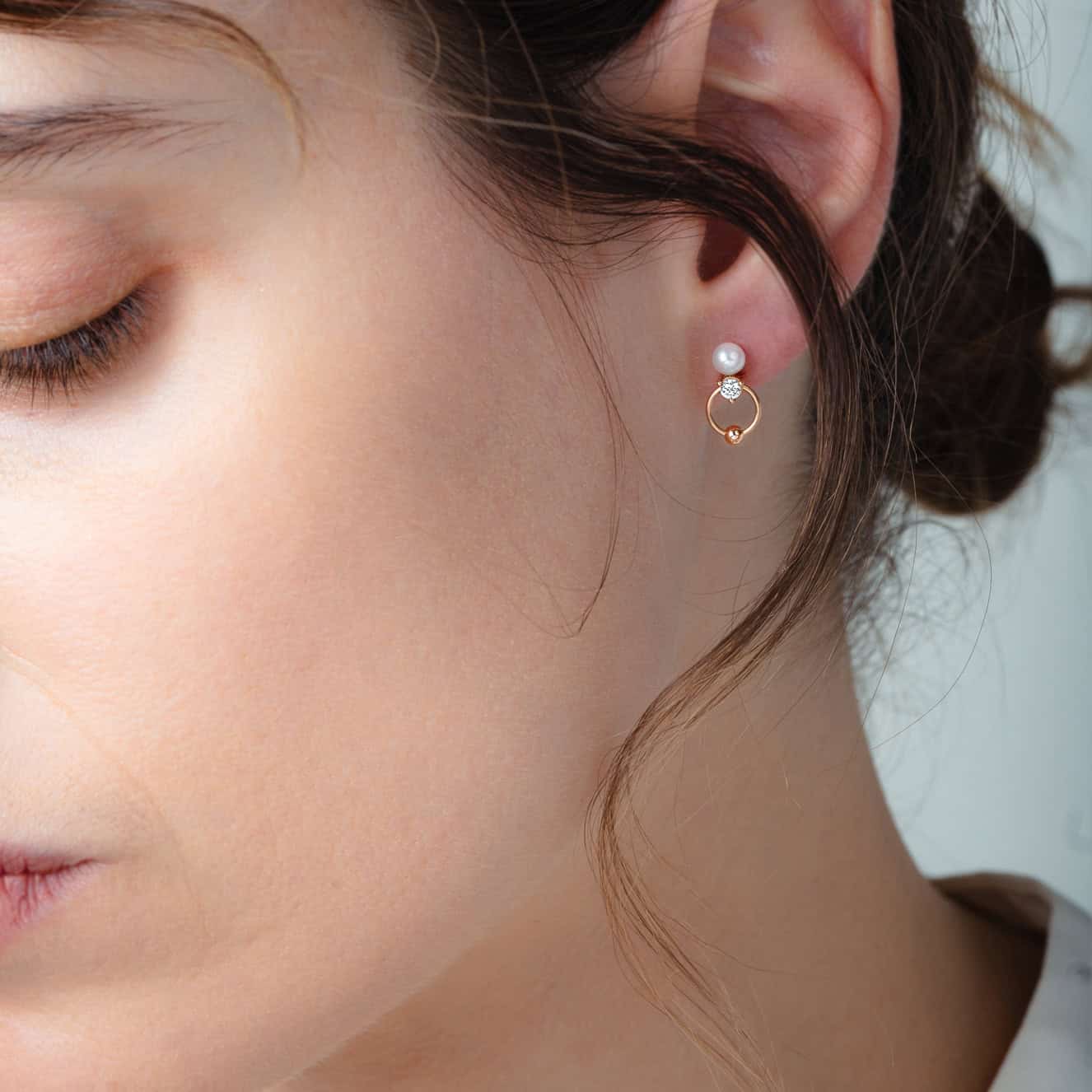 Long studs with pearls — Melina Fachidis (3)