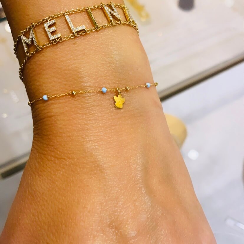 Guardian angel charm bracelet — Melina Fachidis (3)