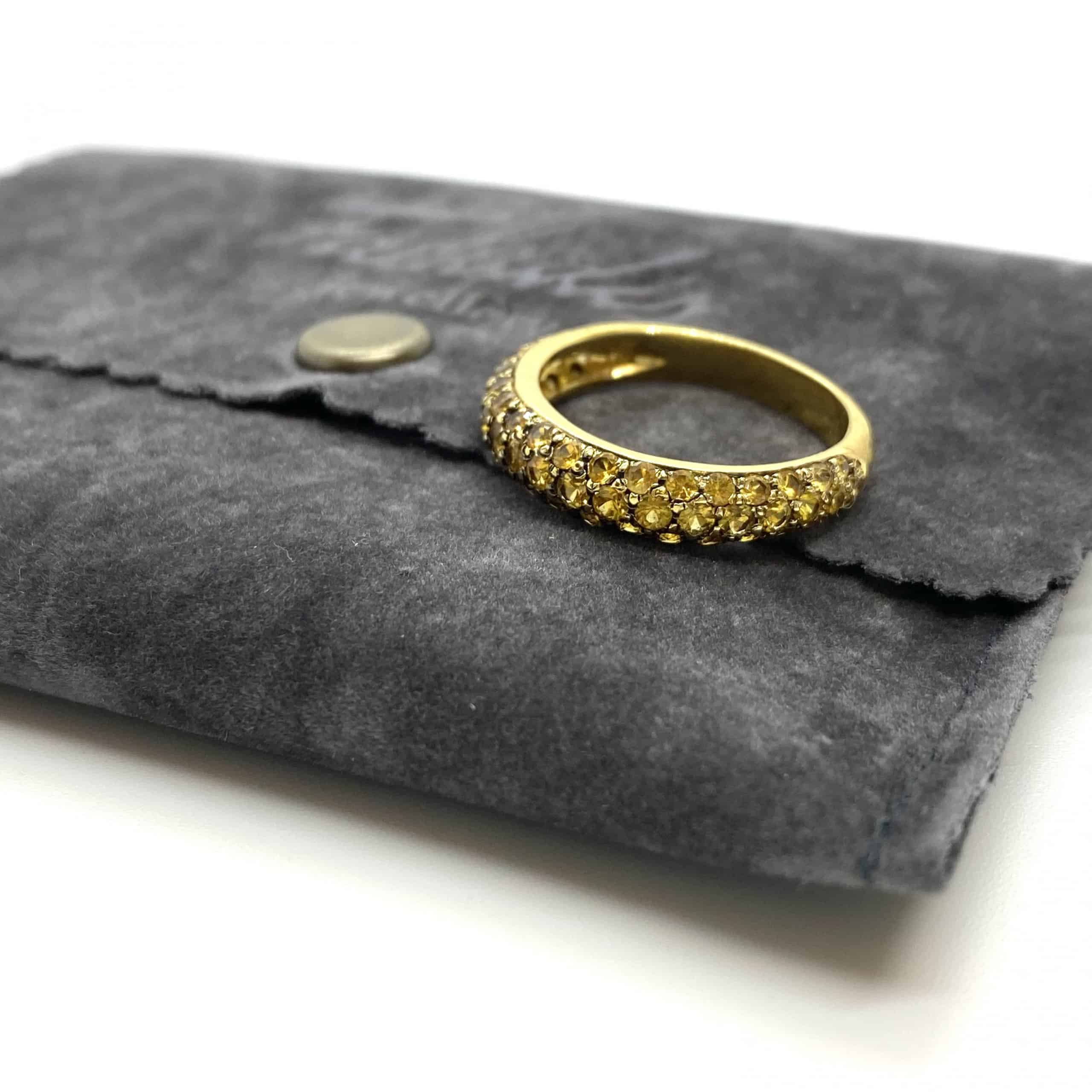 Yellow sapphires ring band — Melina Fachidis (2)