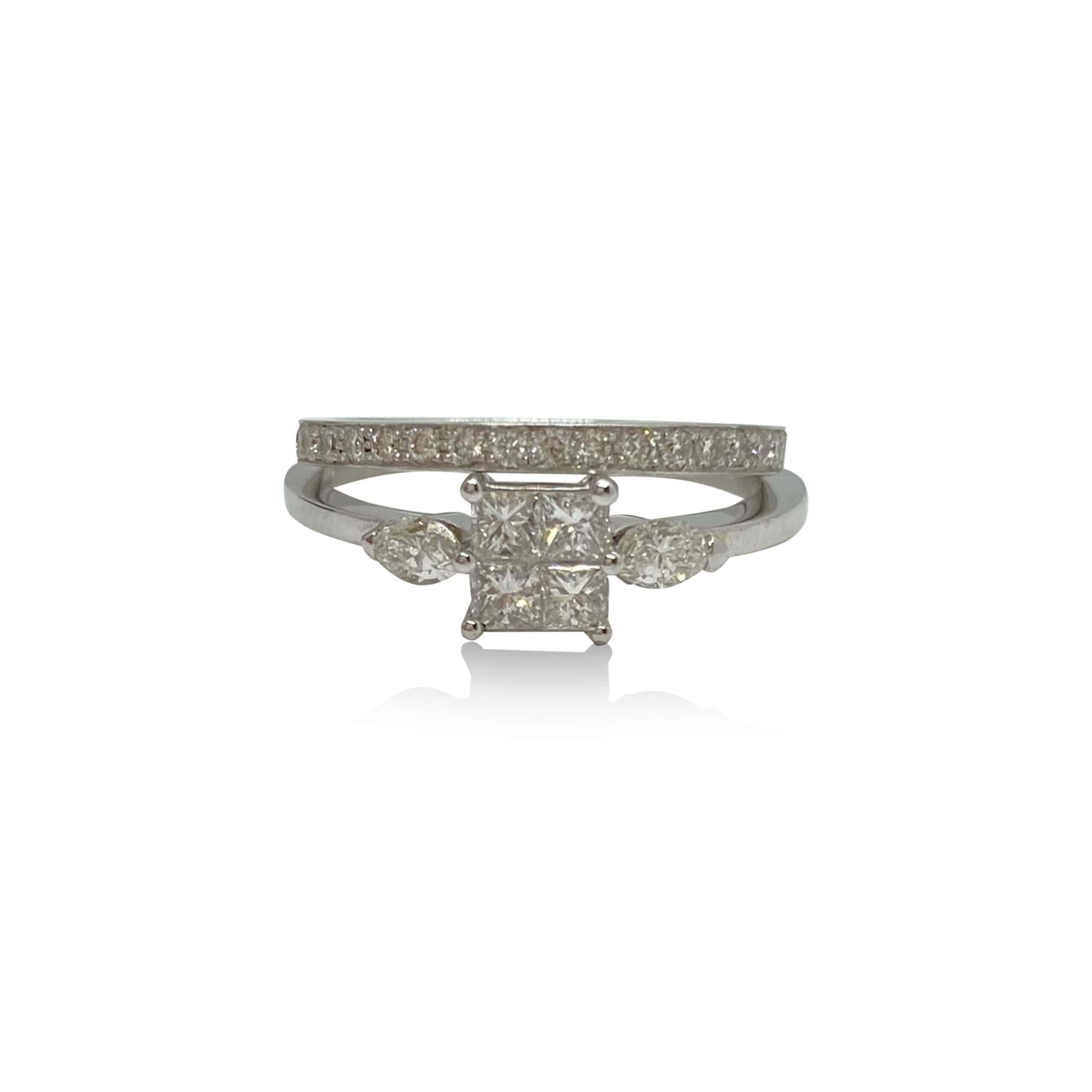 Carré princesse cut invisible diamond ring — Melina Fachidis (5)