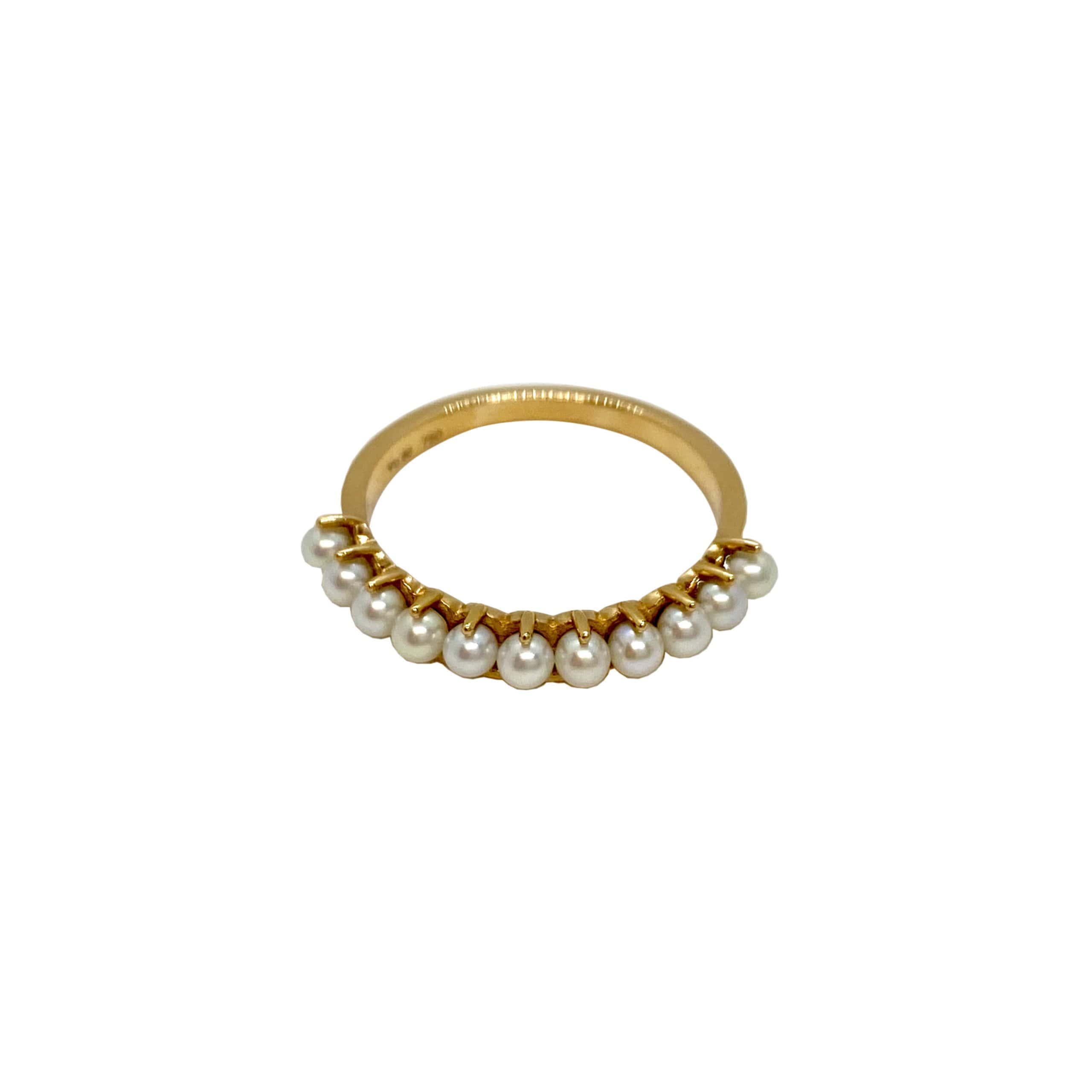 Freshwater pearls ring — Melina Fachidis (6)