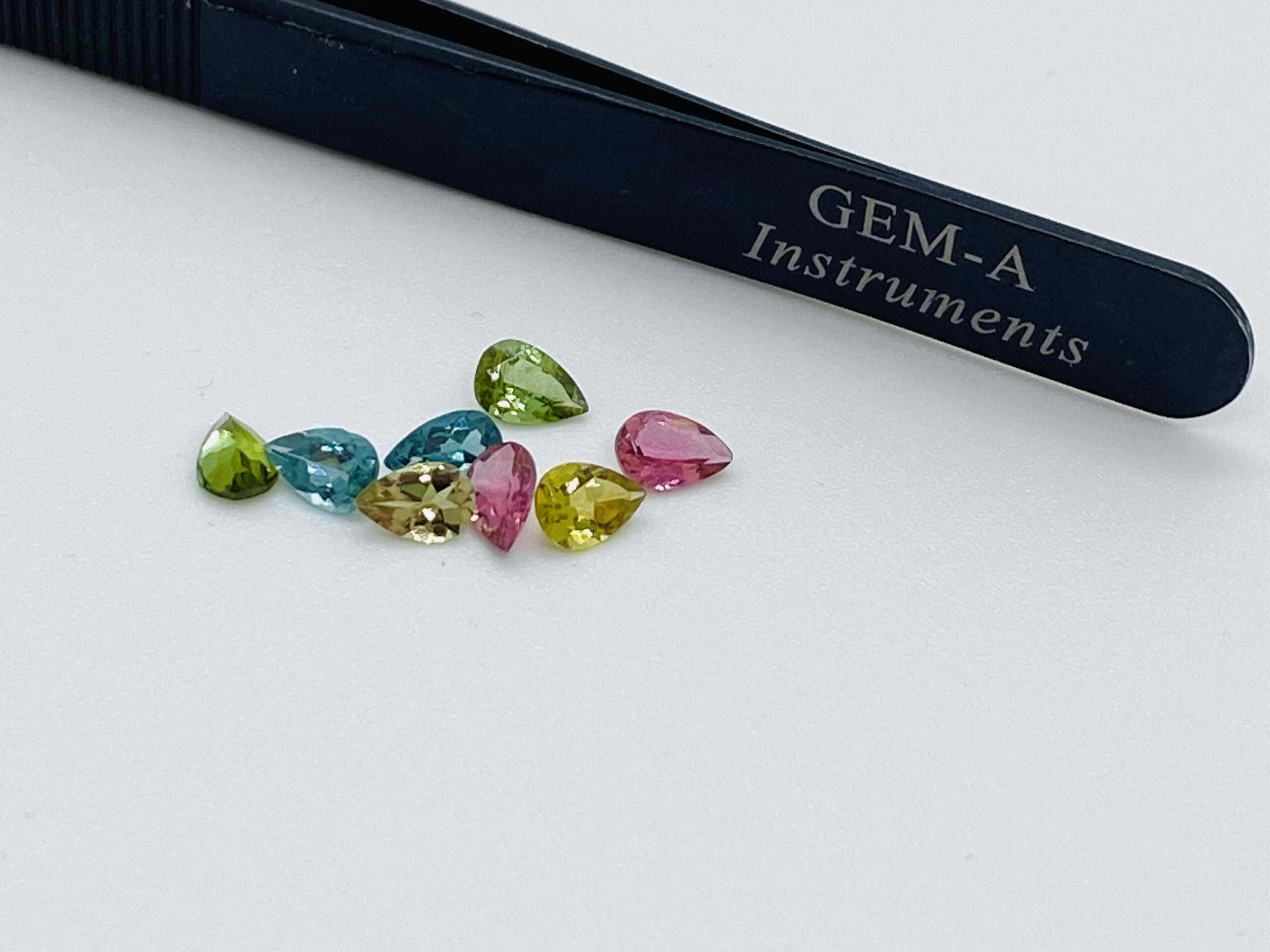 Set of two mineral tourmalines — Melina Fachidis (6)