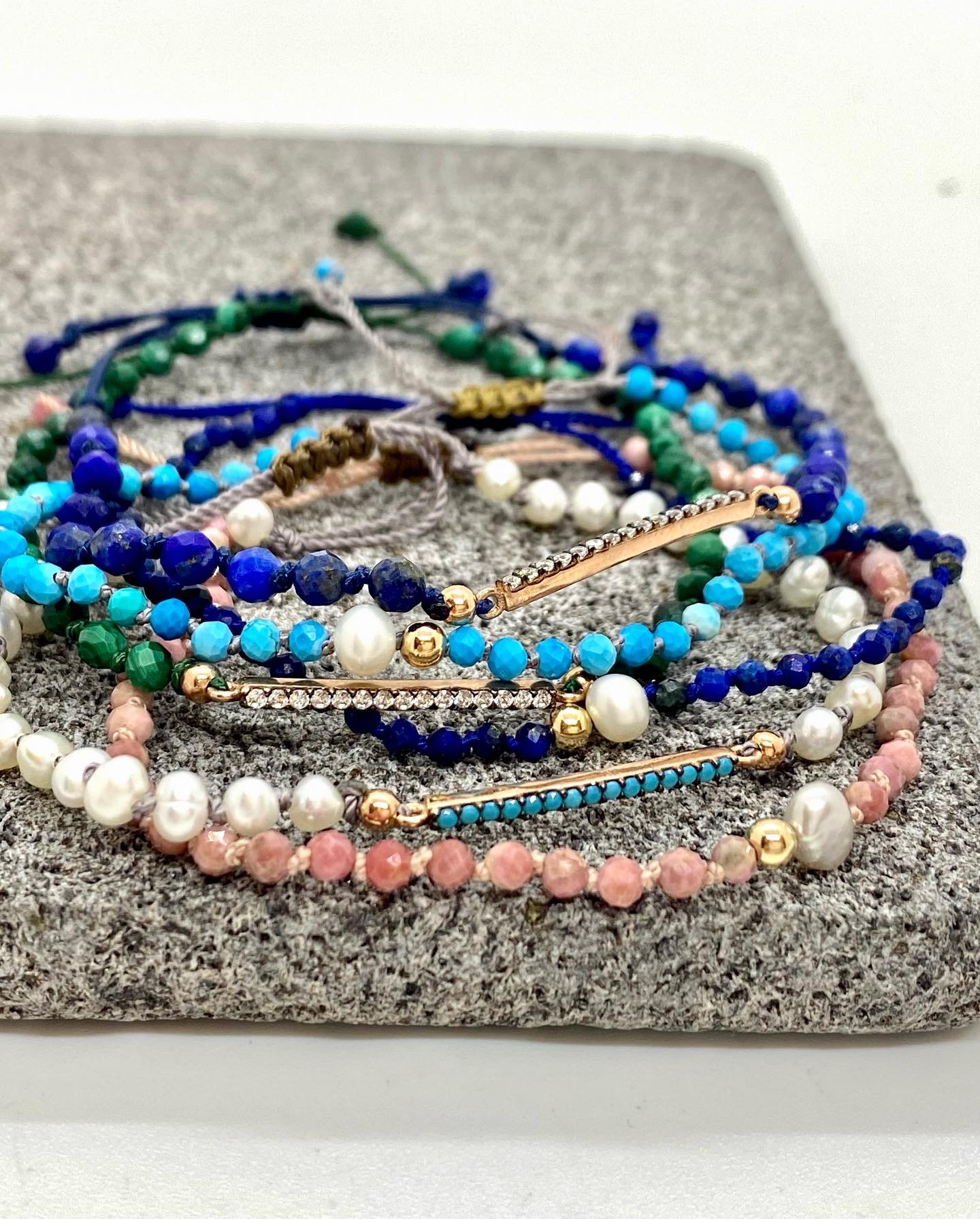 Lapis lazuli summer bracelet — Melina Fachidis (5)