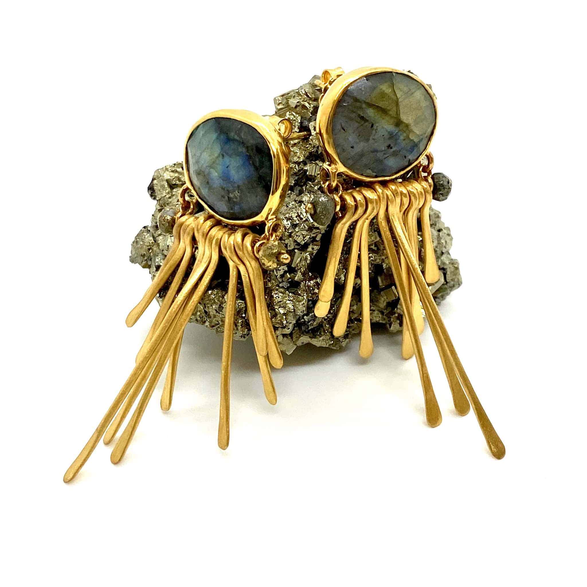 Labradorite long earrings — Melina Fachidis (4)