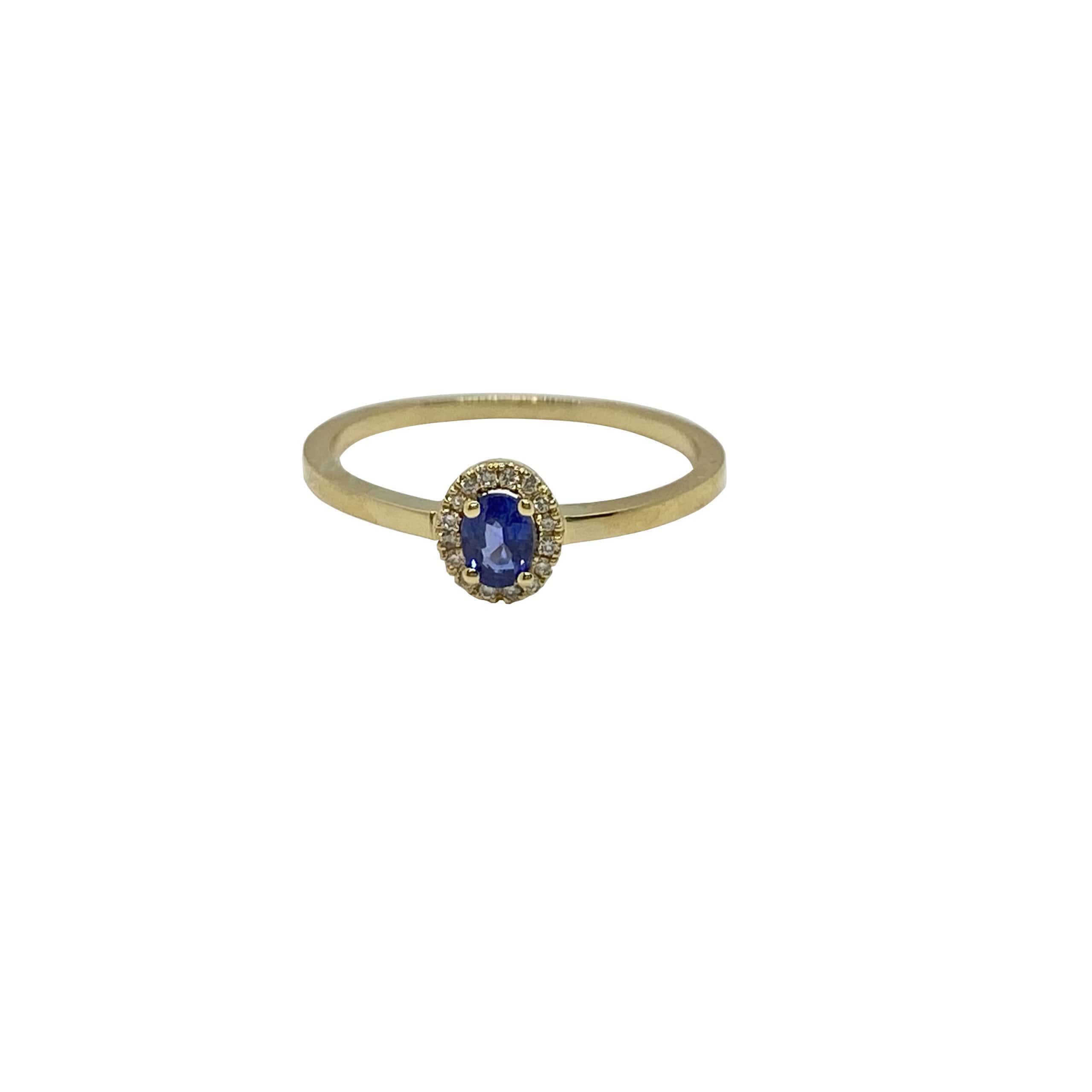 Blue sapphire Rosetta ring — Melina Fachidis (4)
