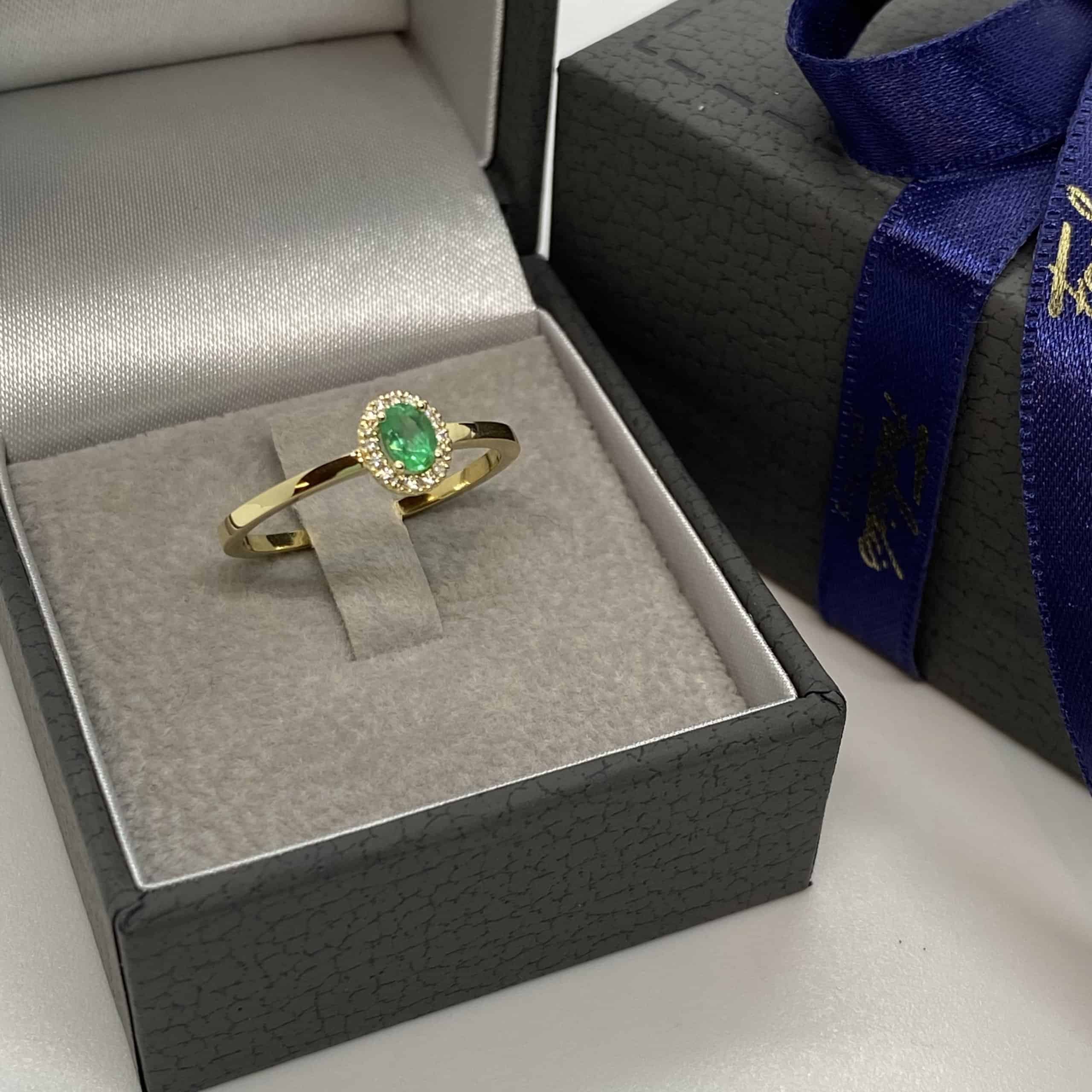 Oval emerald rosetta ring — Melina Fachidis (7)