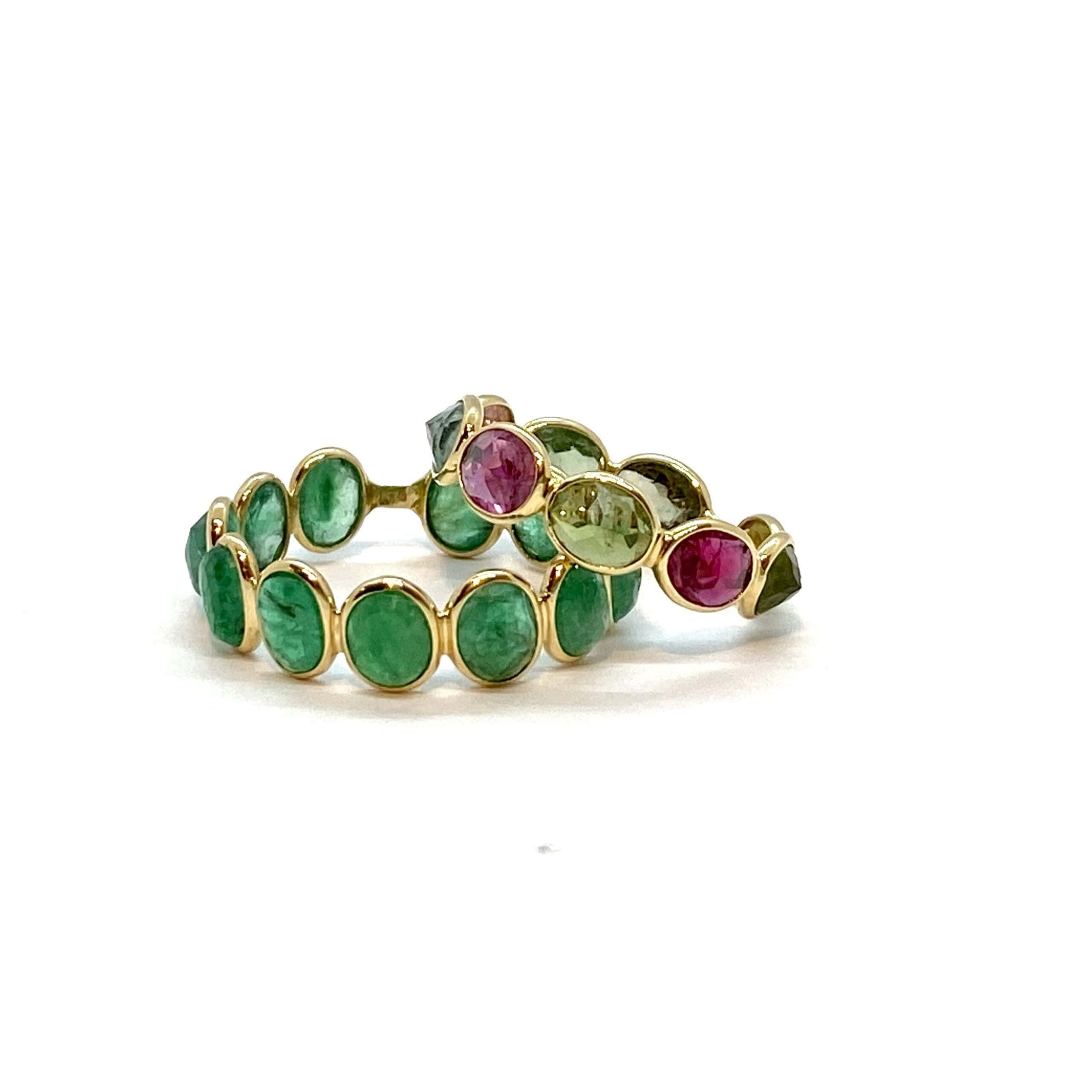 Tourmaline solid gold band — Melina Fachidis (5)