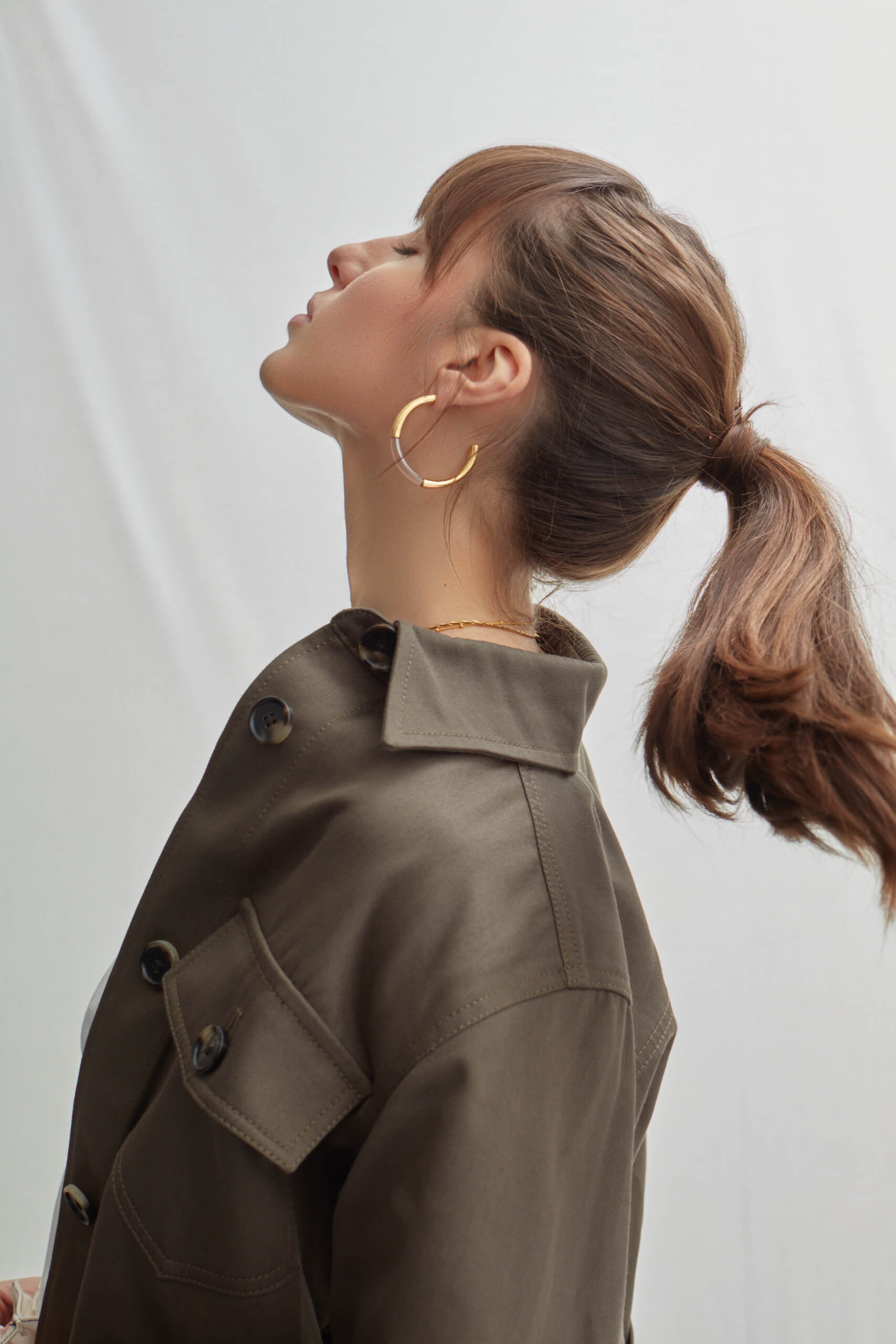 Chunky Hoops Clear — Melina Fachidis (4)
