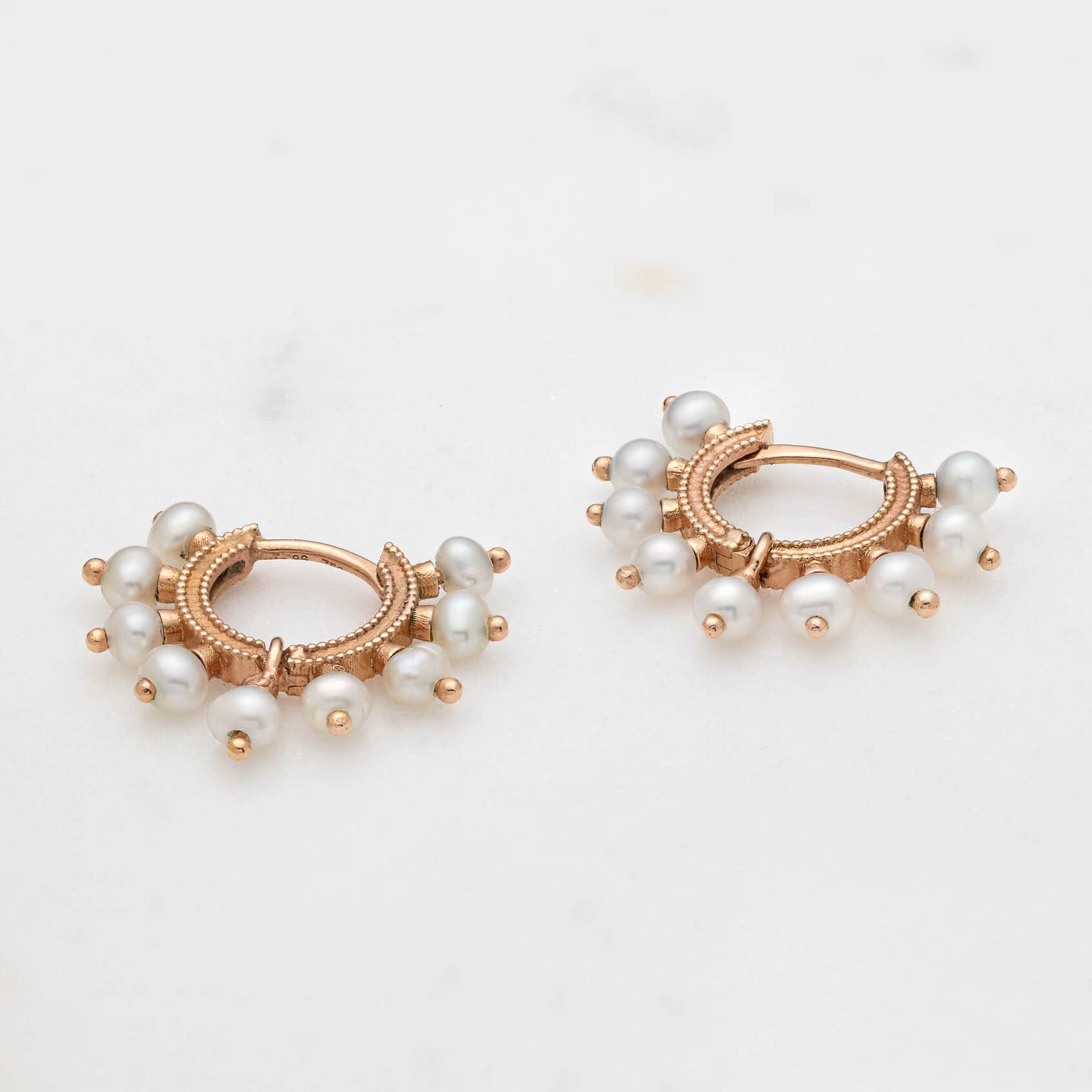 Pearl small hoops — Melina Fachidis (4)