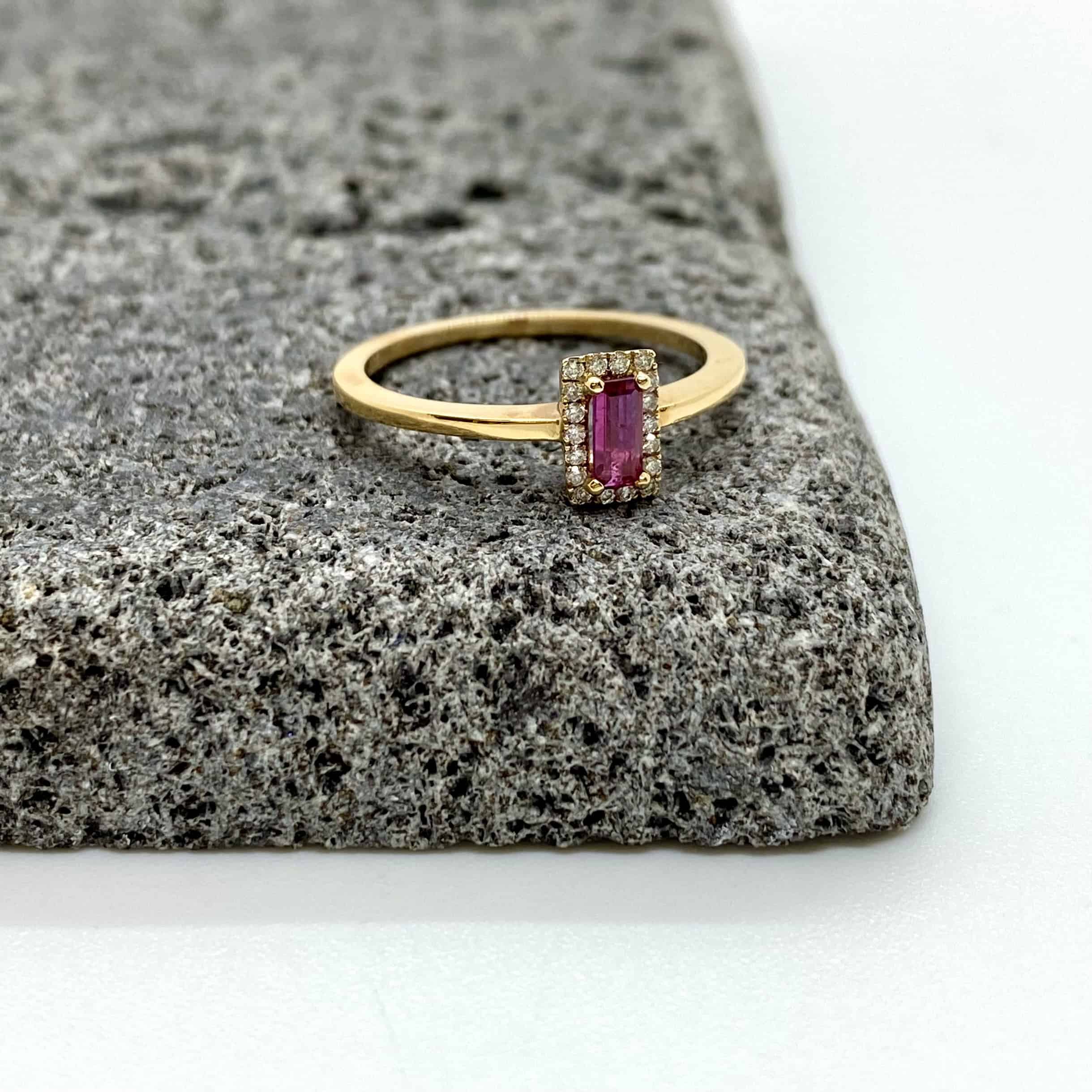 Baguette ruby diamond fine ring — Melina Fachidis (3)