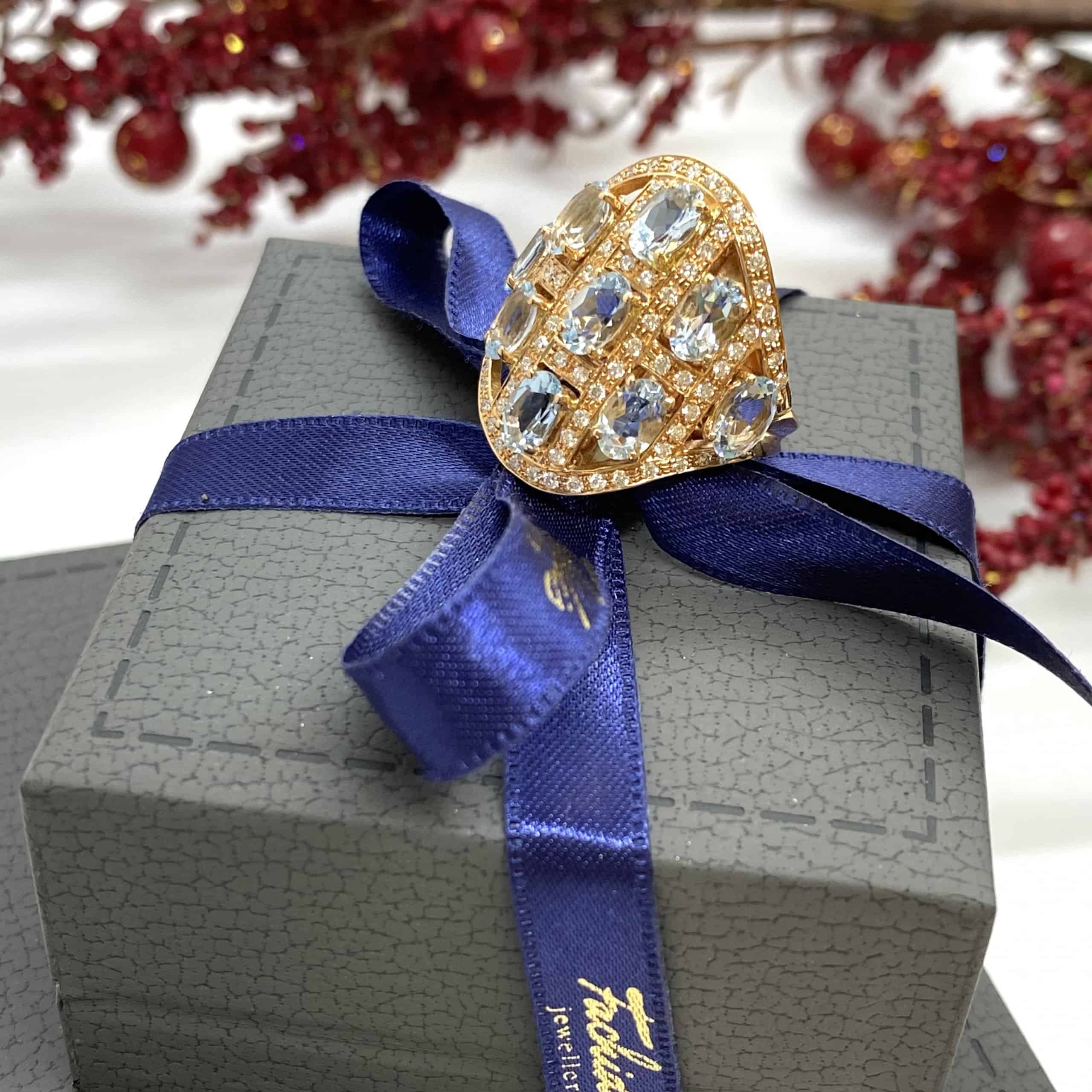 Aquamarine diamond grand ring — Melina Fachidis (4)