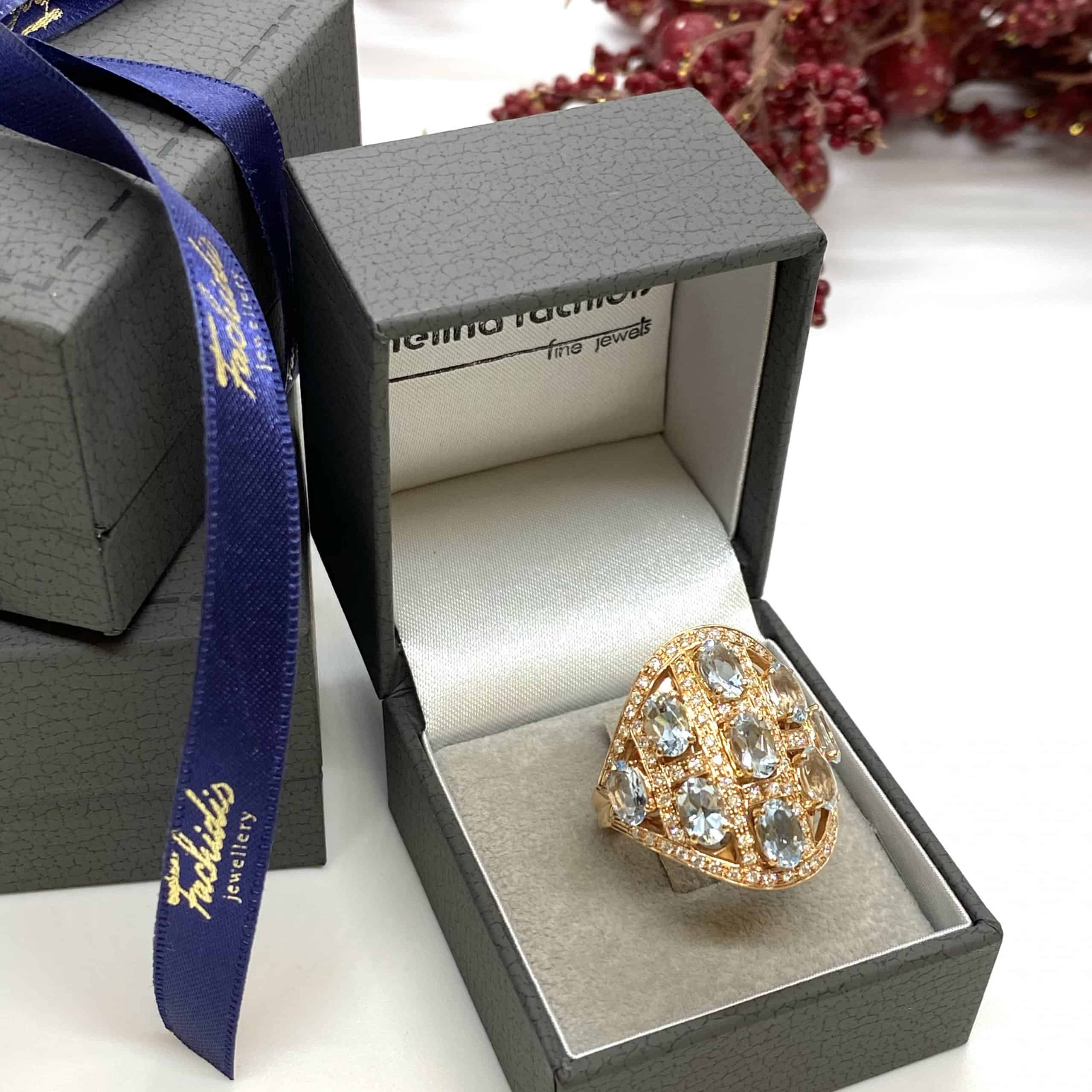 Aquamarine diamond grand ring — Melina Fachidis (5)