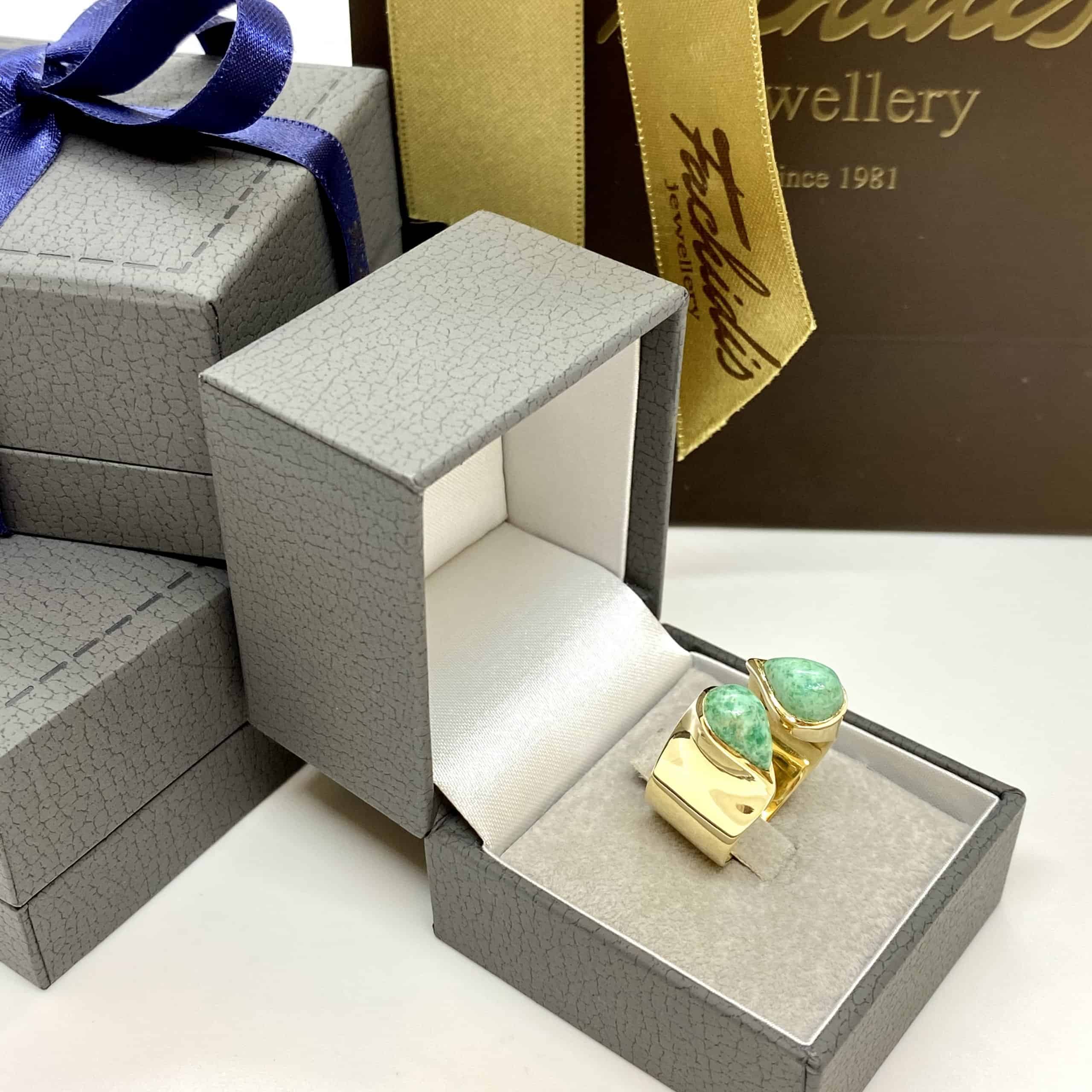 Croise turquoise ring — Melina Fachidis (3)
