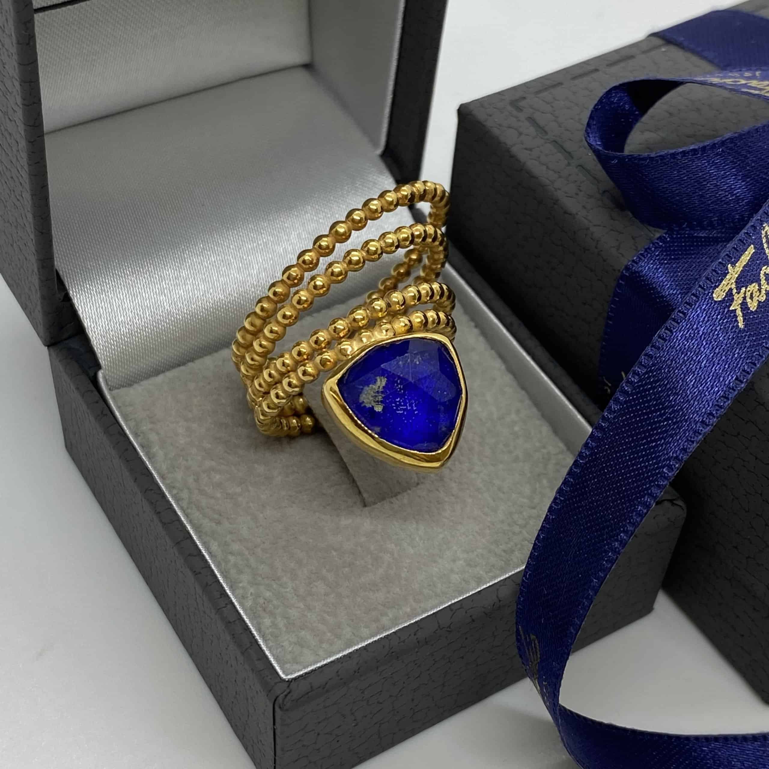 Lapis lazuli quartz ring — Melina Fachidis (5)