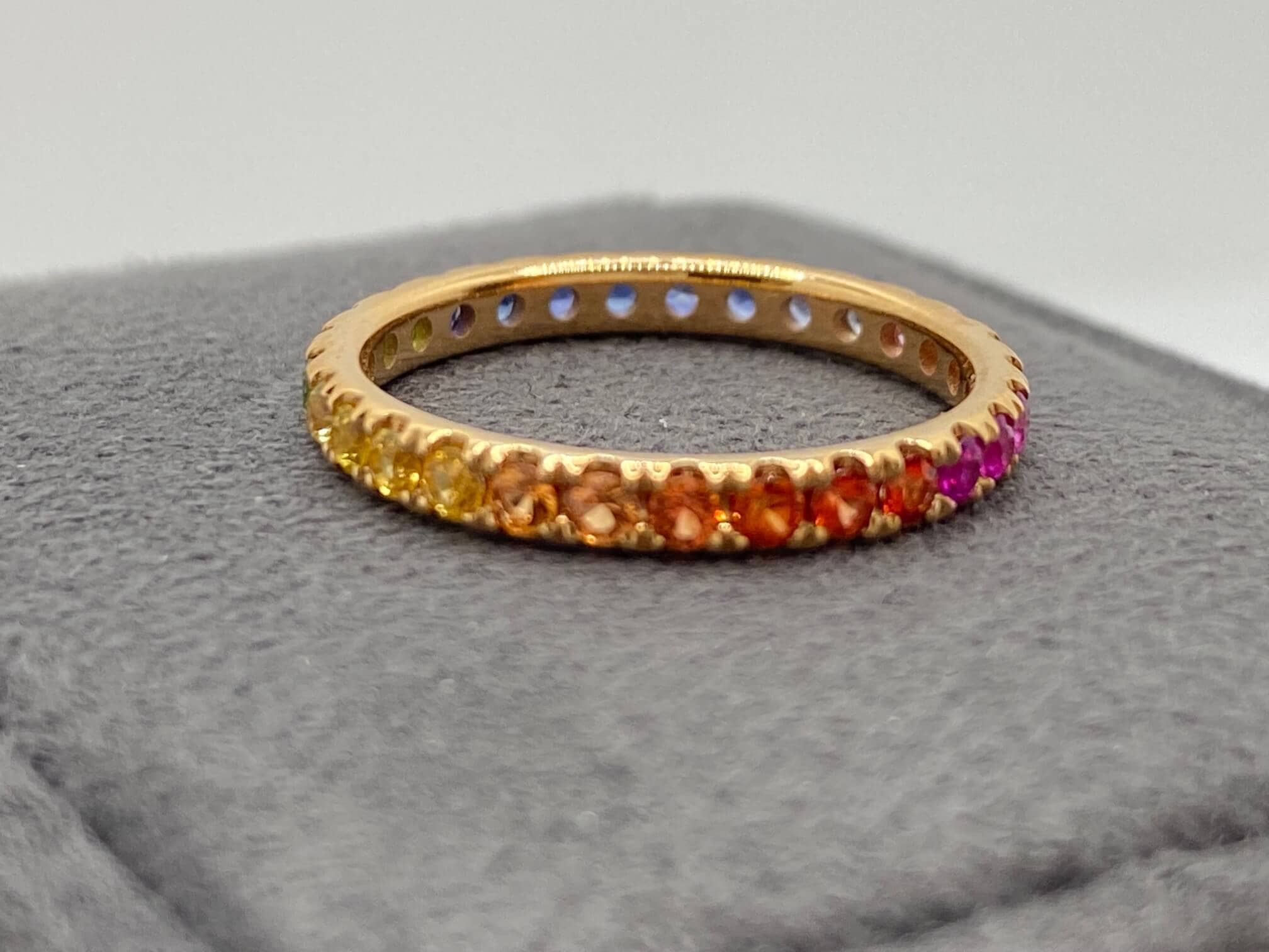 Rainbow sapphire eternity ring — Melina Fachidis (3)
