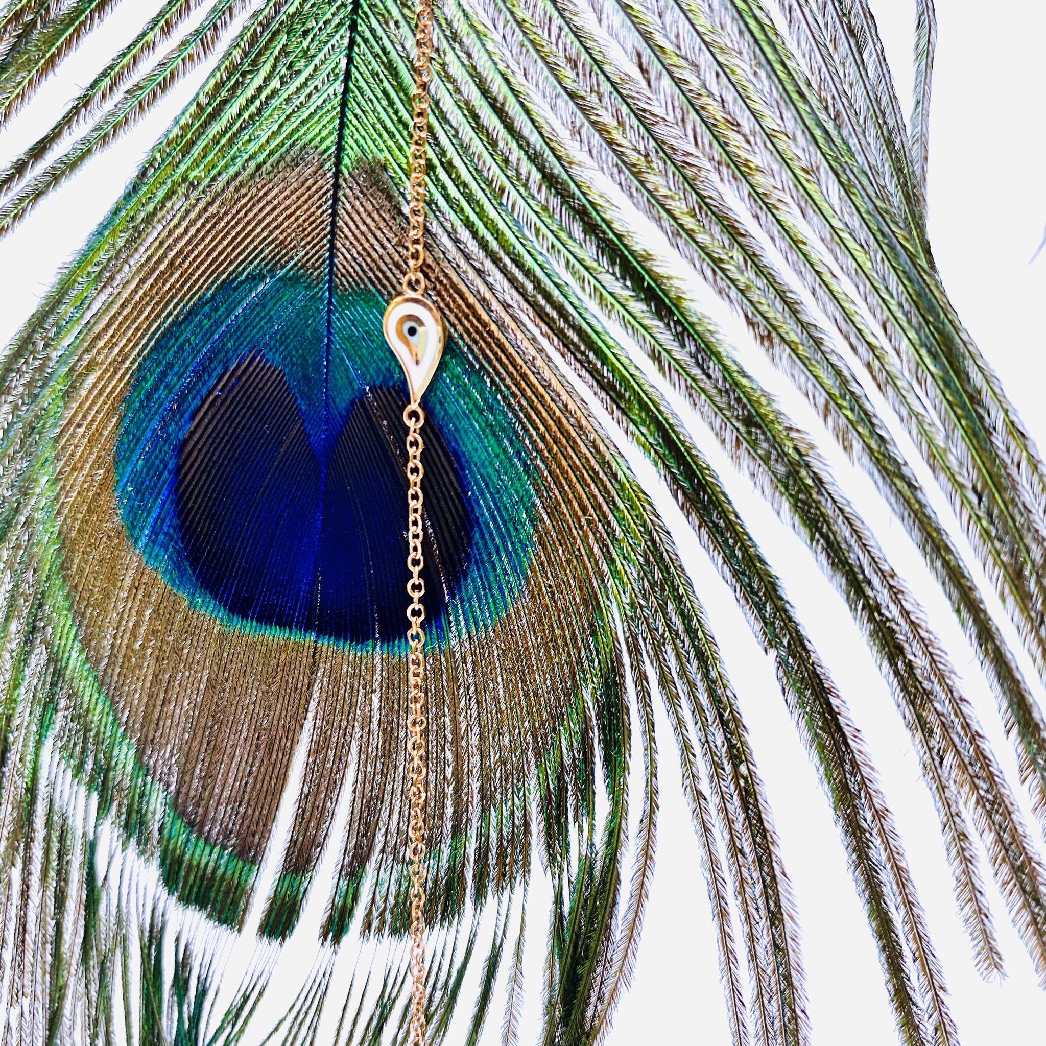 Drop eye charm bracelet — Melina Fachidis (5)
