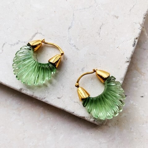 Ettienne necklace green — Melina Fachidis (3)
