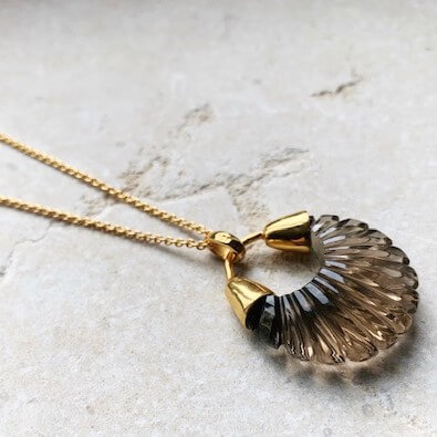 Ettienne necklace smoky — Melina Fachidis (2)