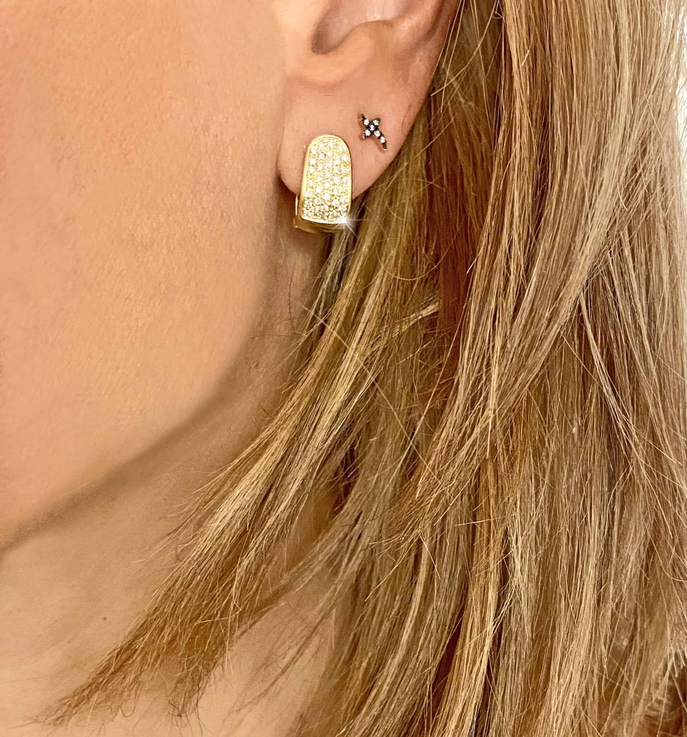 Clip-on diamond earrings — Melina Fachidis (4)