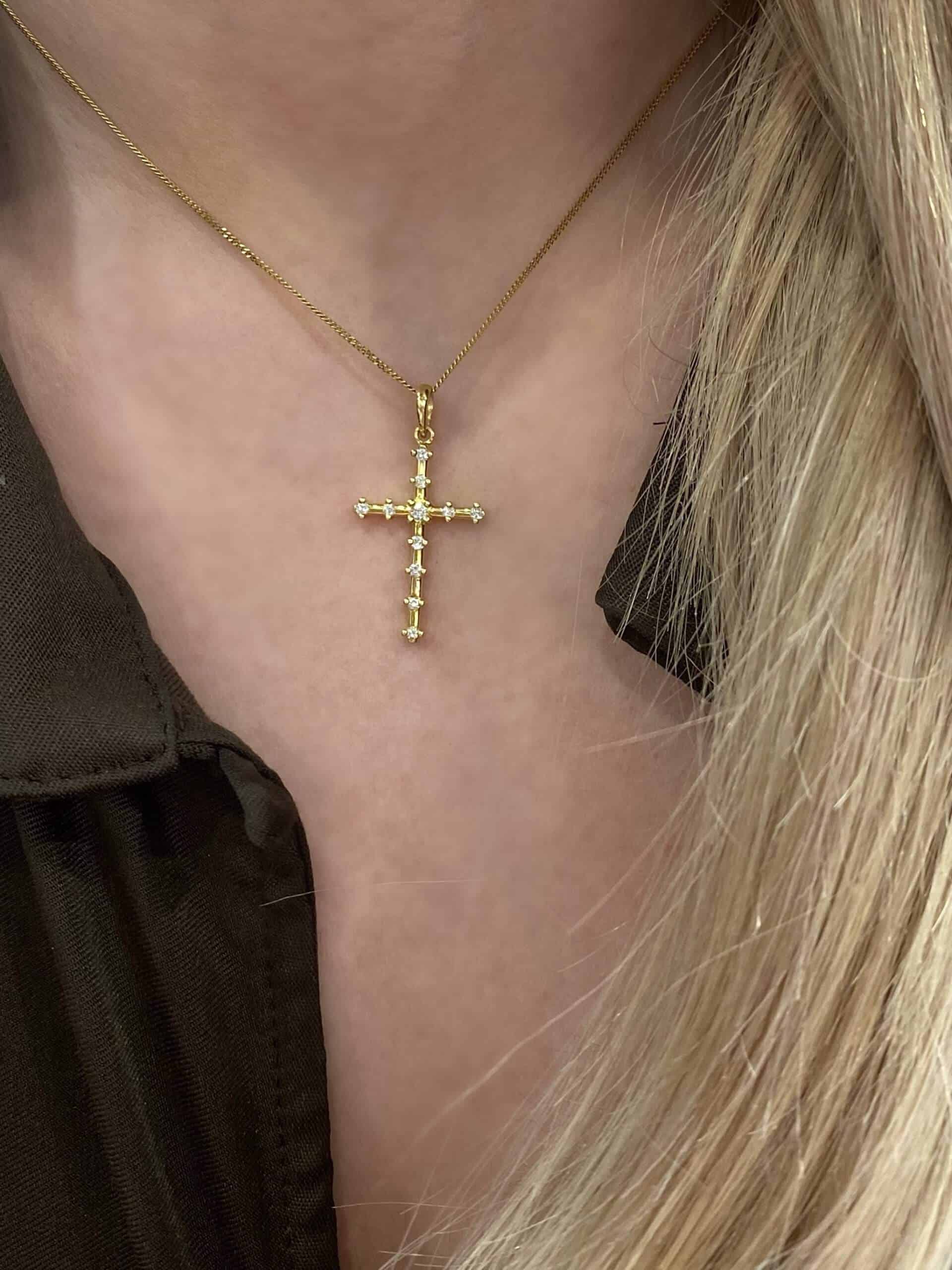 11 diamonds orthodox gold cross — Melina Fachidis (5)