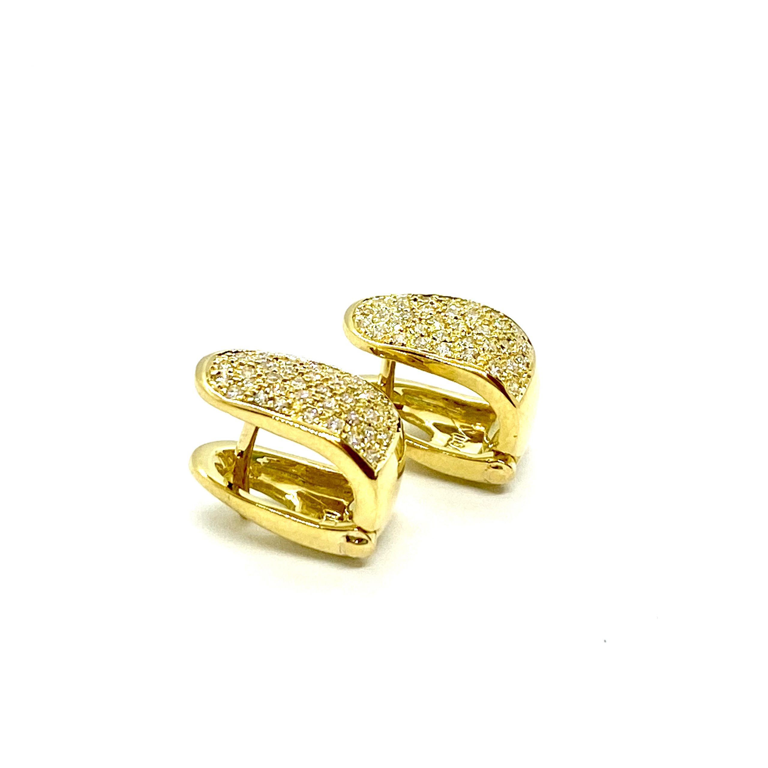Clip-on diamond earrings — Melina Fachidis (2)
