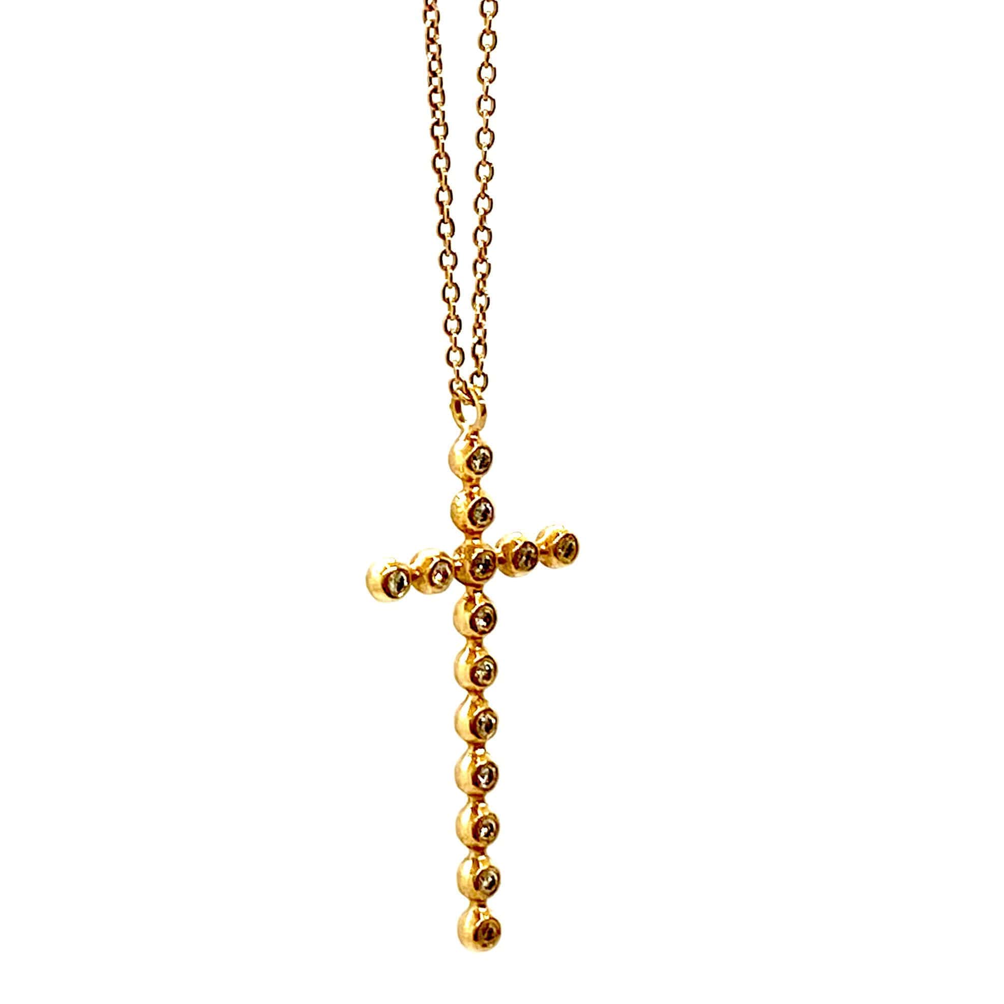 Grainy 14 diamond cross — Melina Fachidis (3)