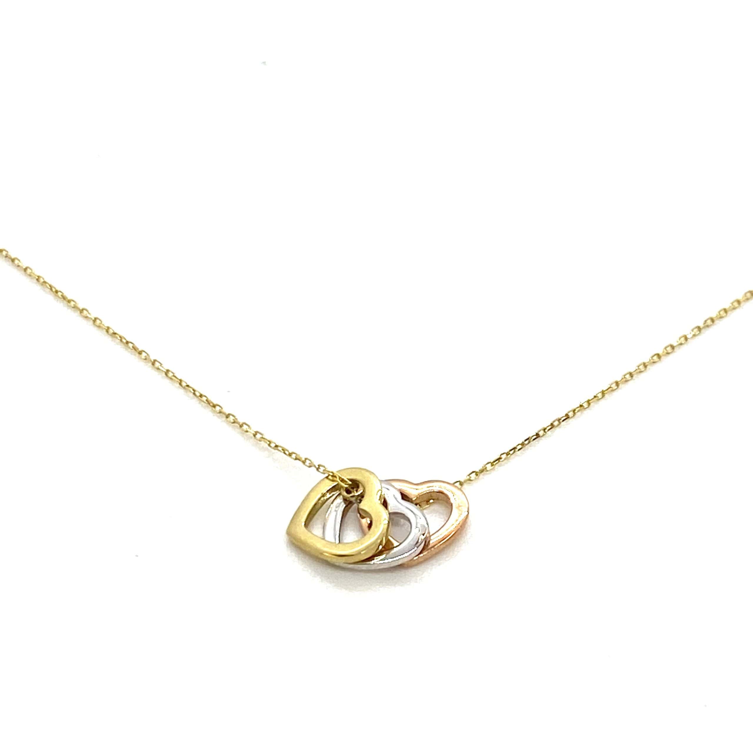 3ple heart pendant — Melina Fachidis