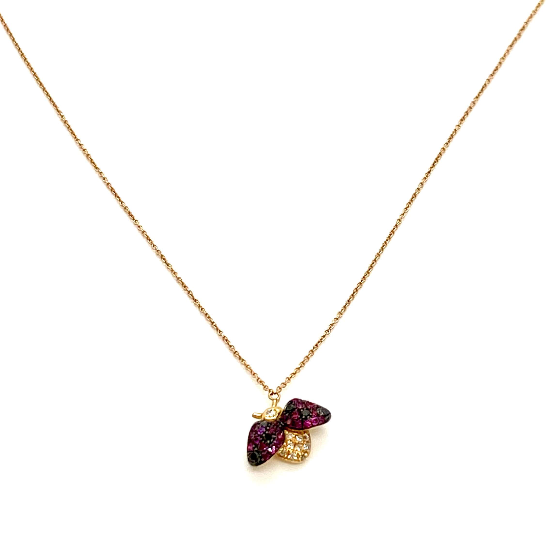 Ladybug ruby and diamond pendant — Melina Fachidis (2)