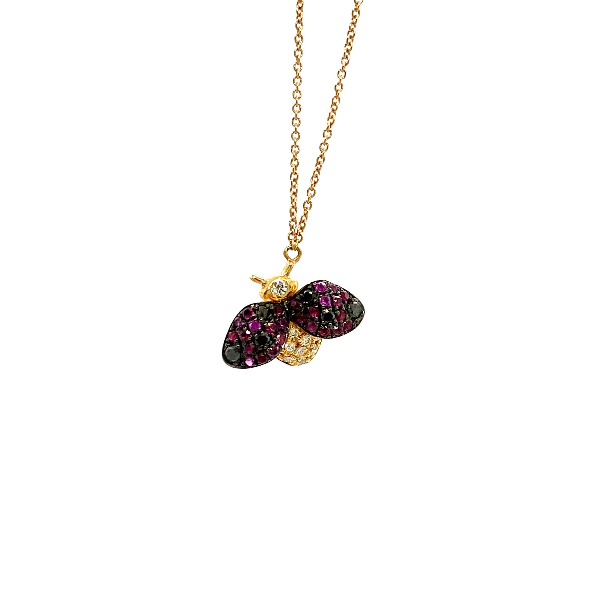 Ladybug ruby and diamond pendant — Melina Fachidis (3)