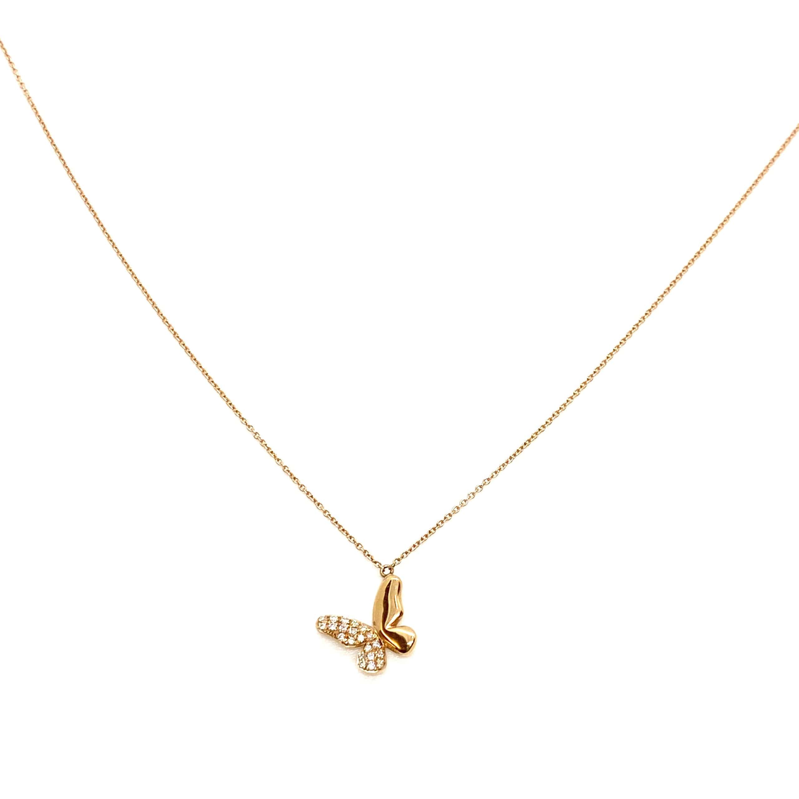 Butterfly diamond pendant — Melina Fachidis (3)