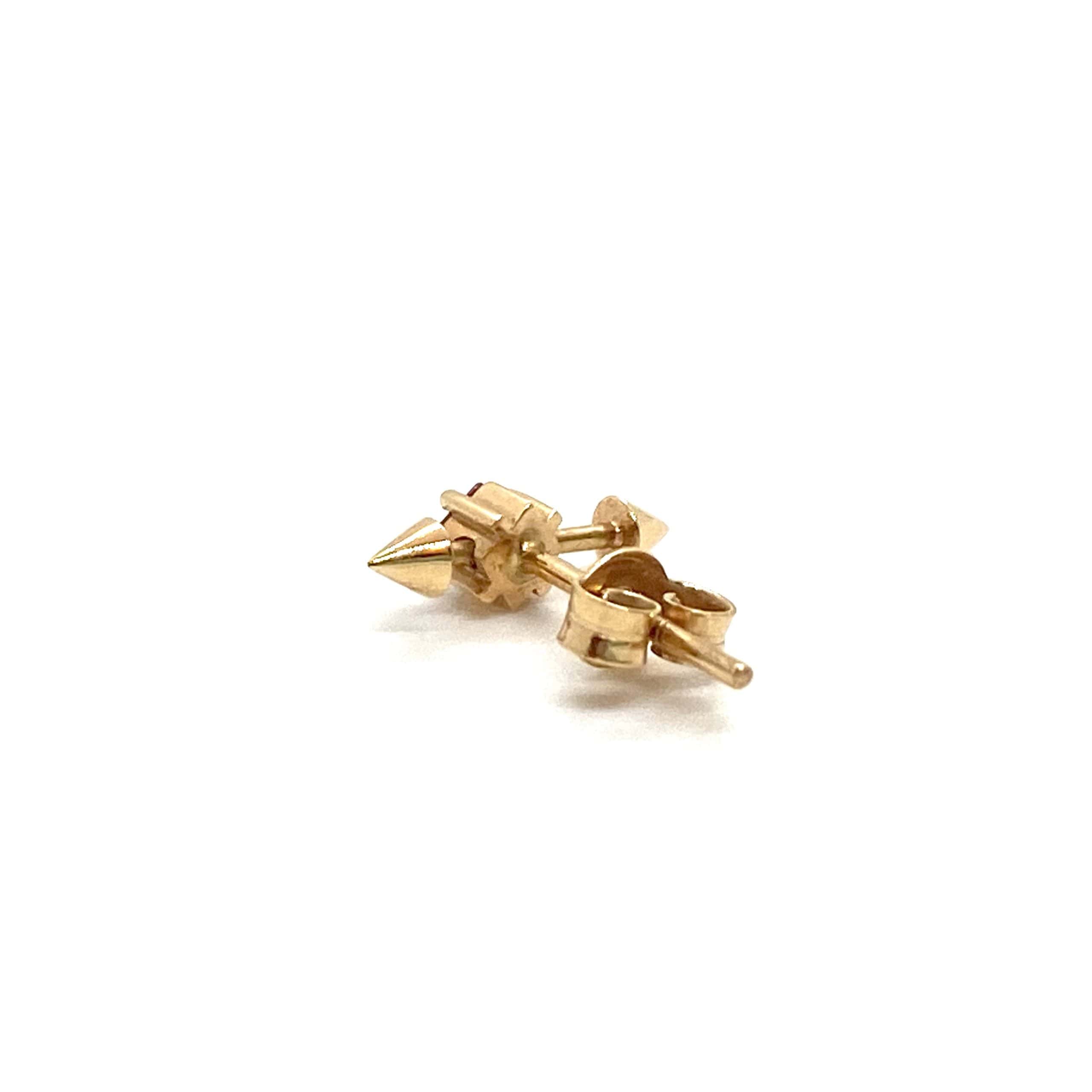 Stud arrow single earring — Melina Fachidis (4)