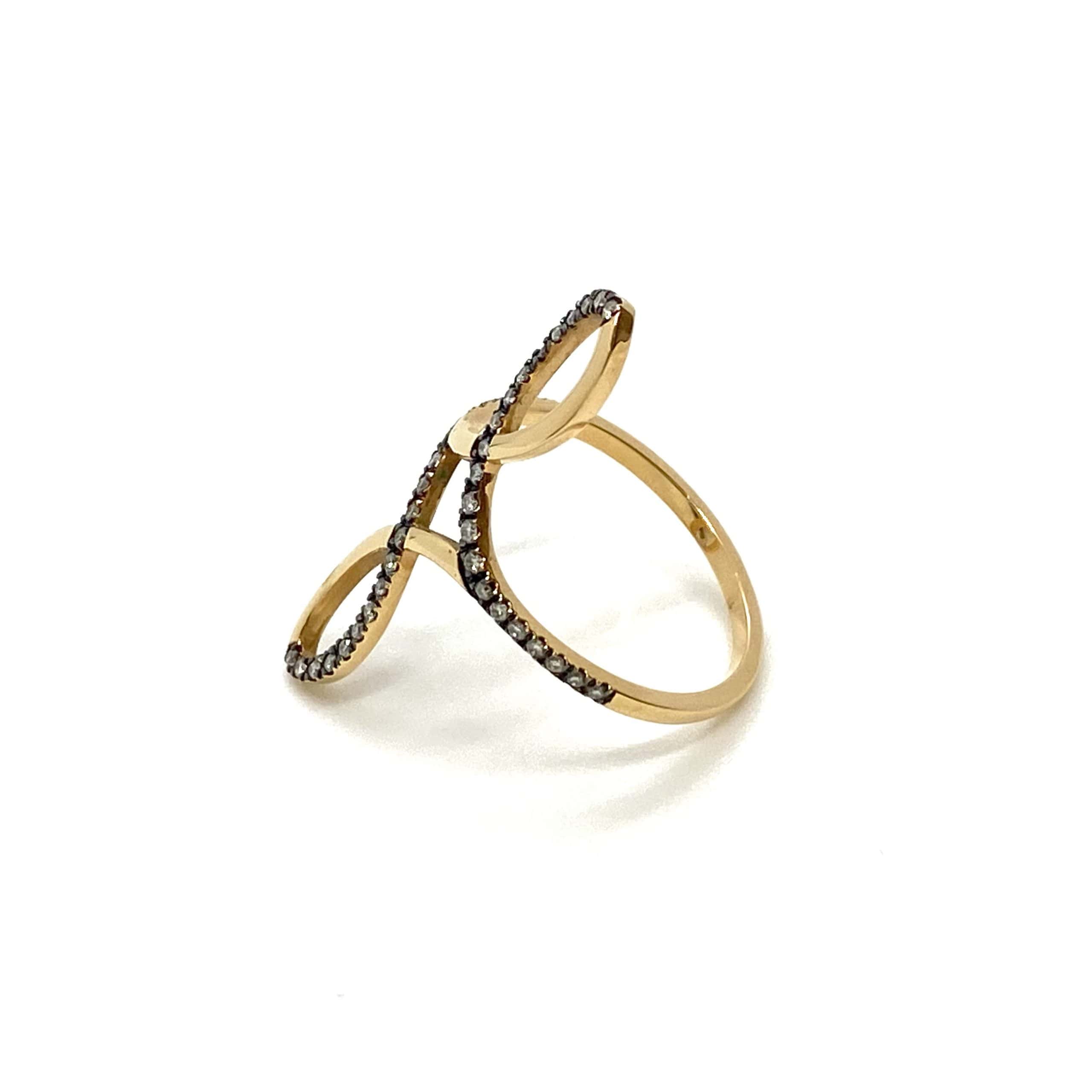 Bow statement diamond ring — Melina Fachidis (5)