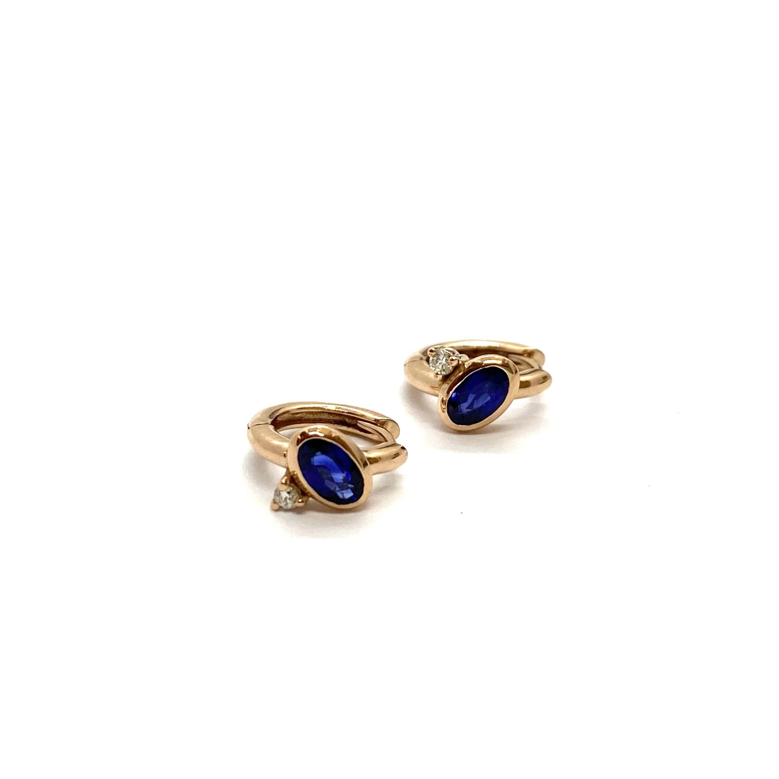Oval sapphires diamond hoops — Melina Fachidis (4)