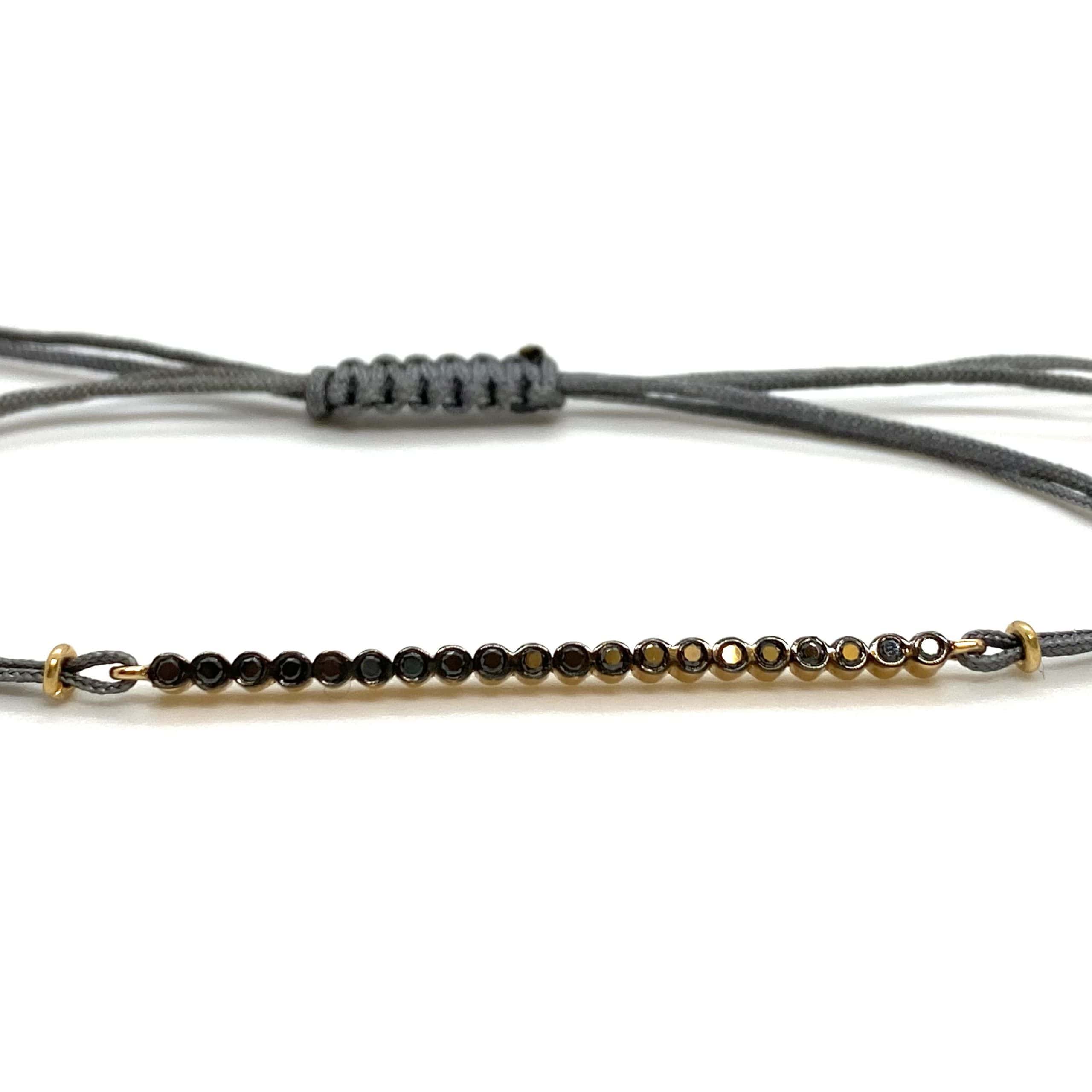 Black diamond tennis bracelet — Melina Fachidis (4)