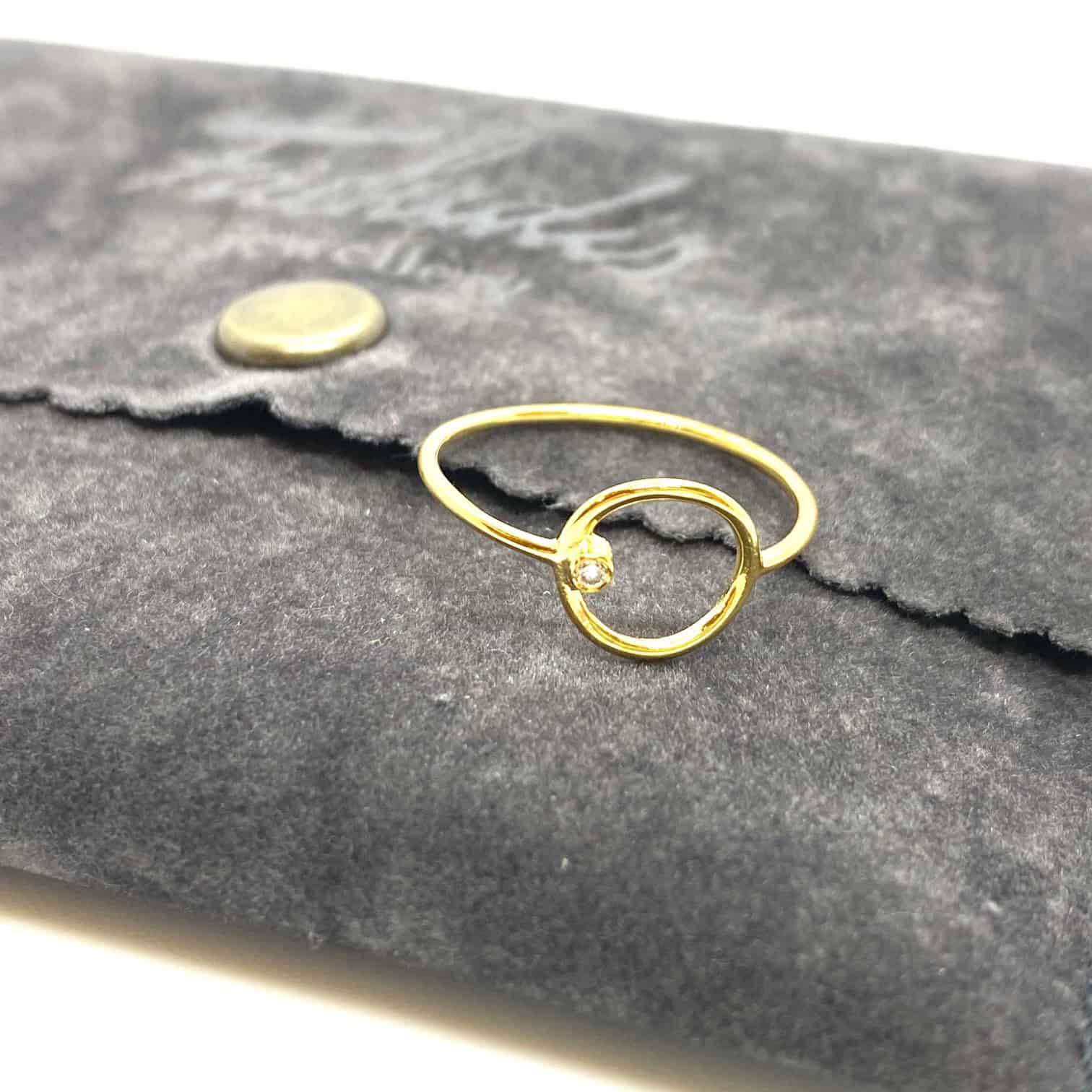 Diamond circle ring — Melina Fachidis (2)