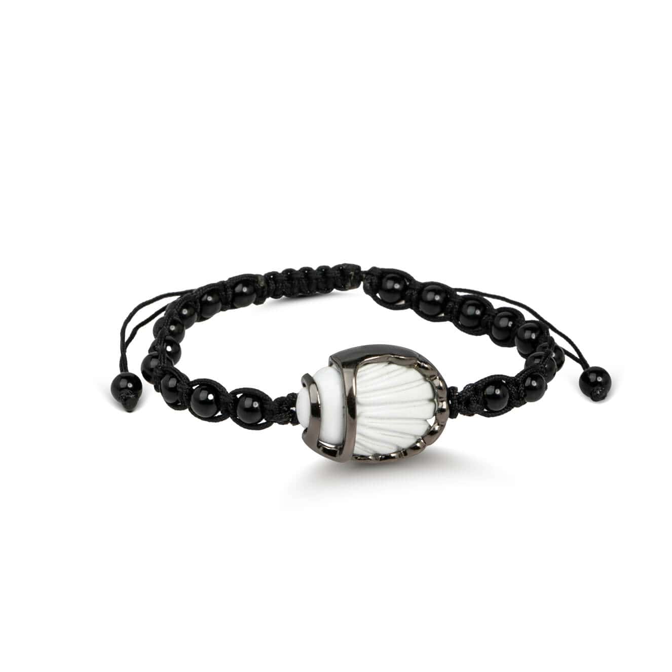 Scarab beaded bracelet 2025 — Melina Fachidis (4)