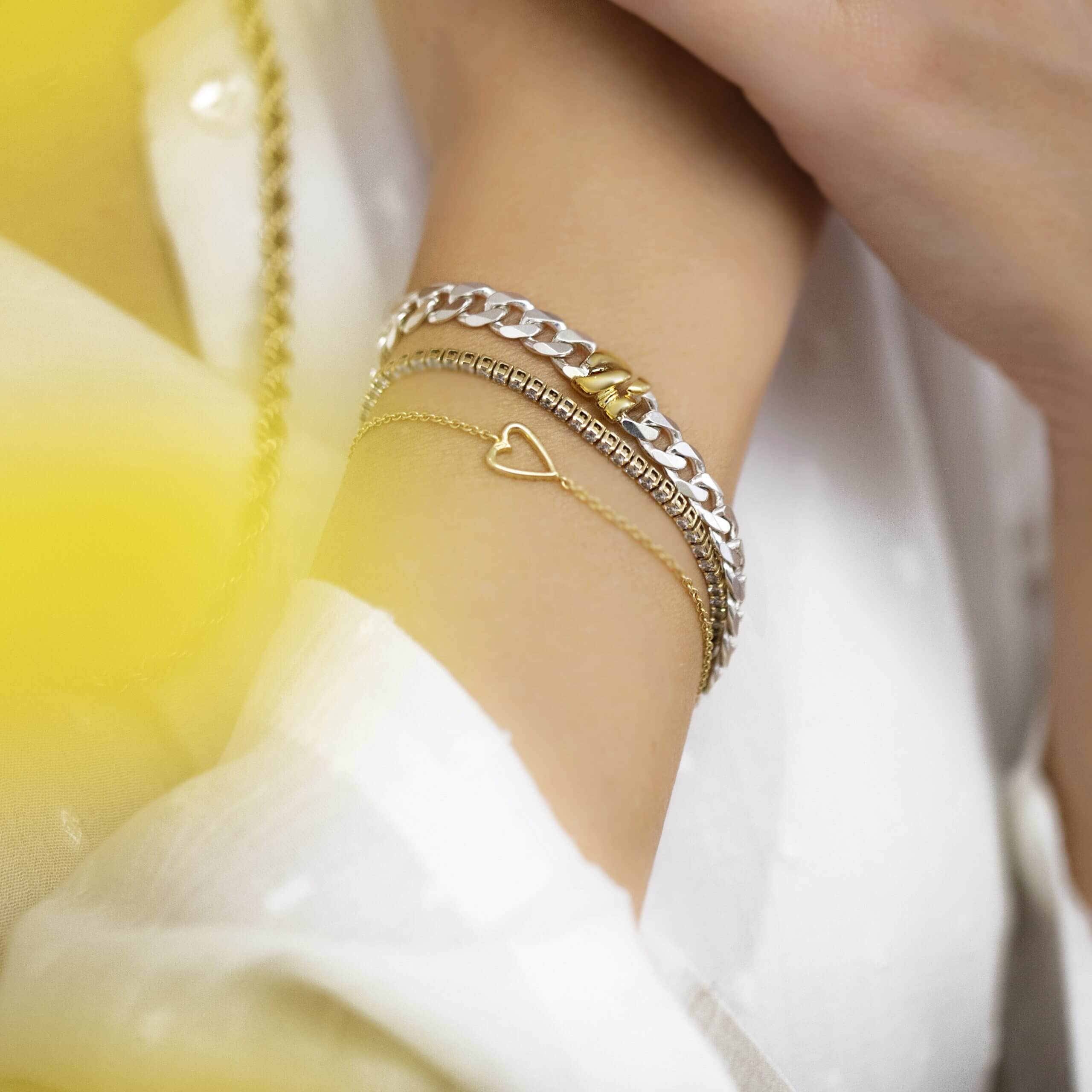2021 retro silver bracelet — Melina Fachidis (10)