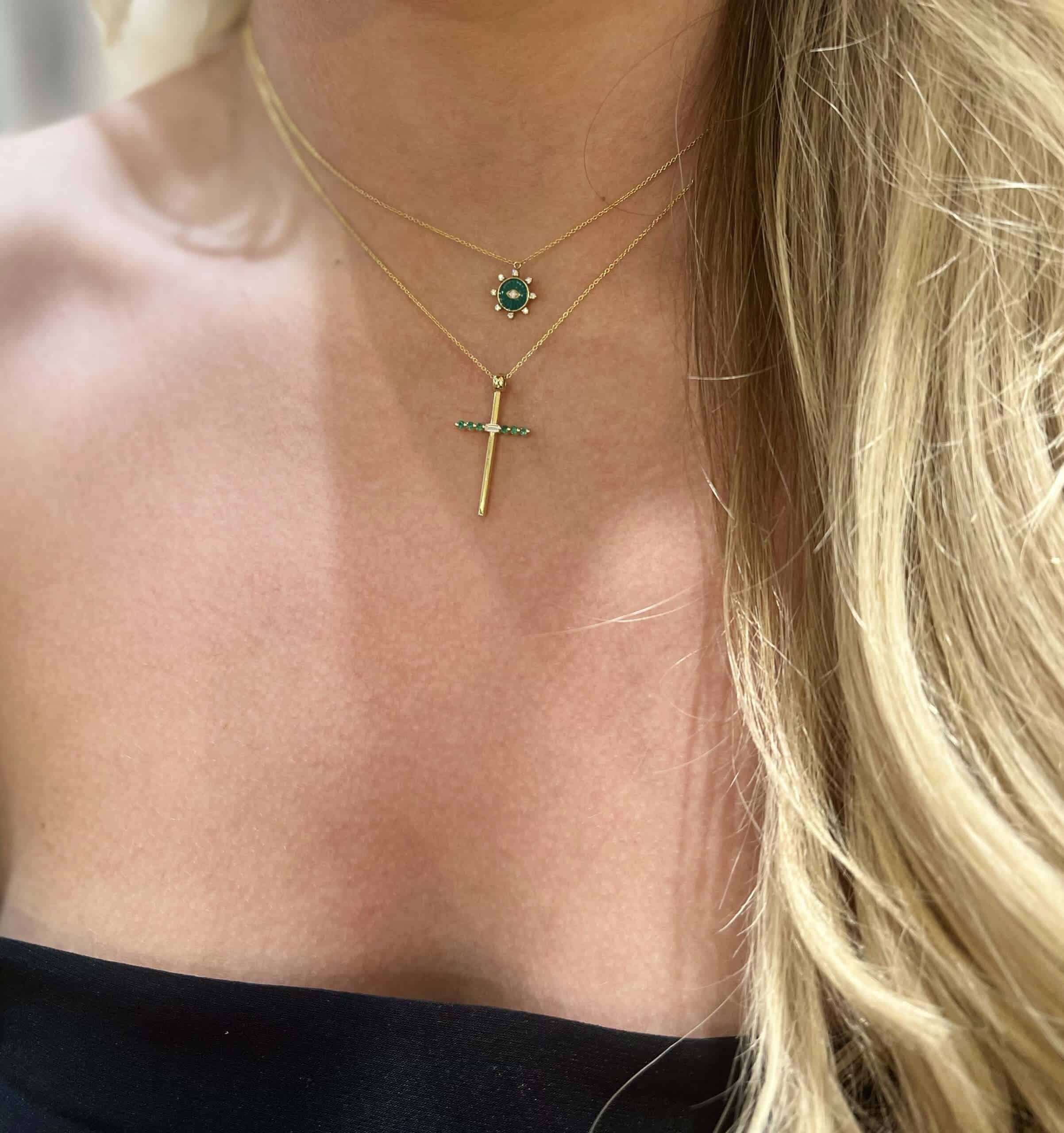 Green rays eye charm — Melina Fachidis (4)