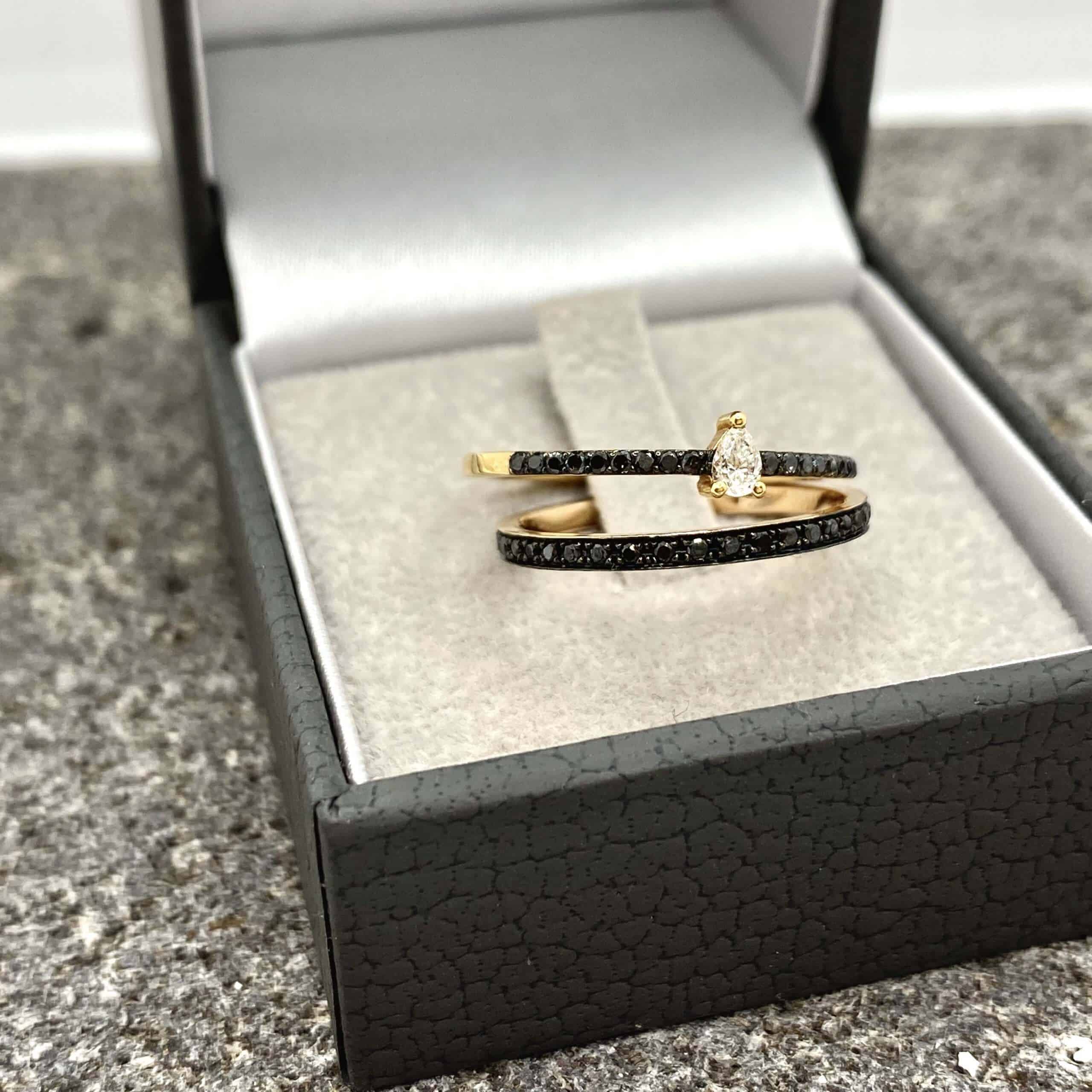 Black diamond band ring — Melina Fachidis (5)