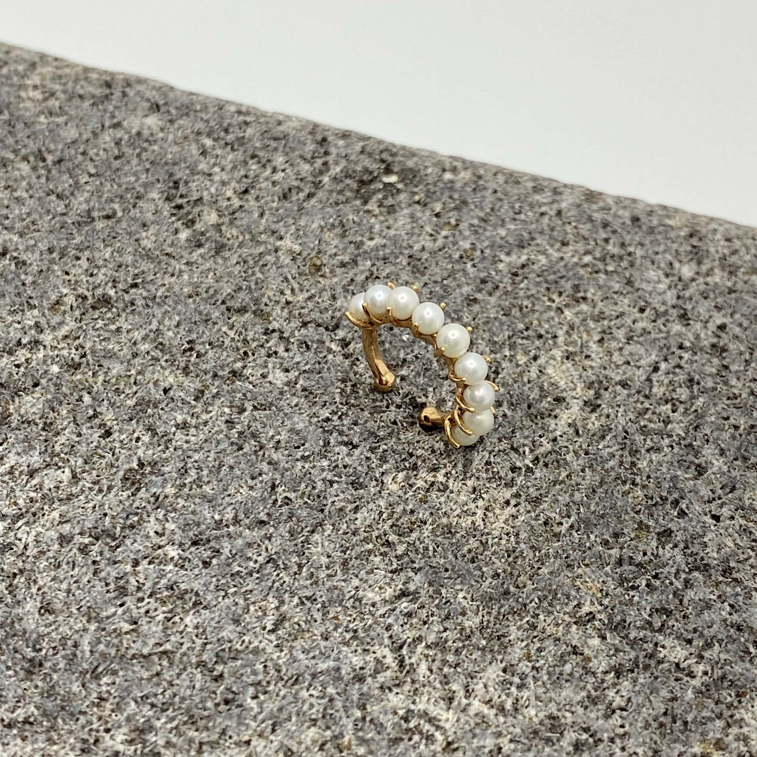 18k rose gold pearl cuff earring — Melina Fachidis (5)