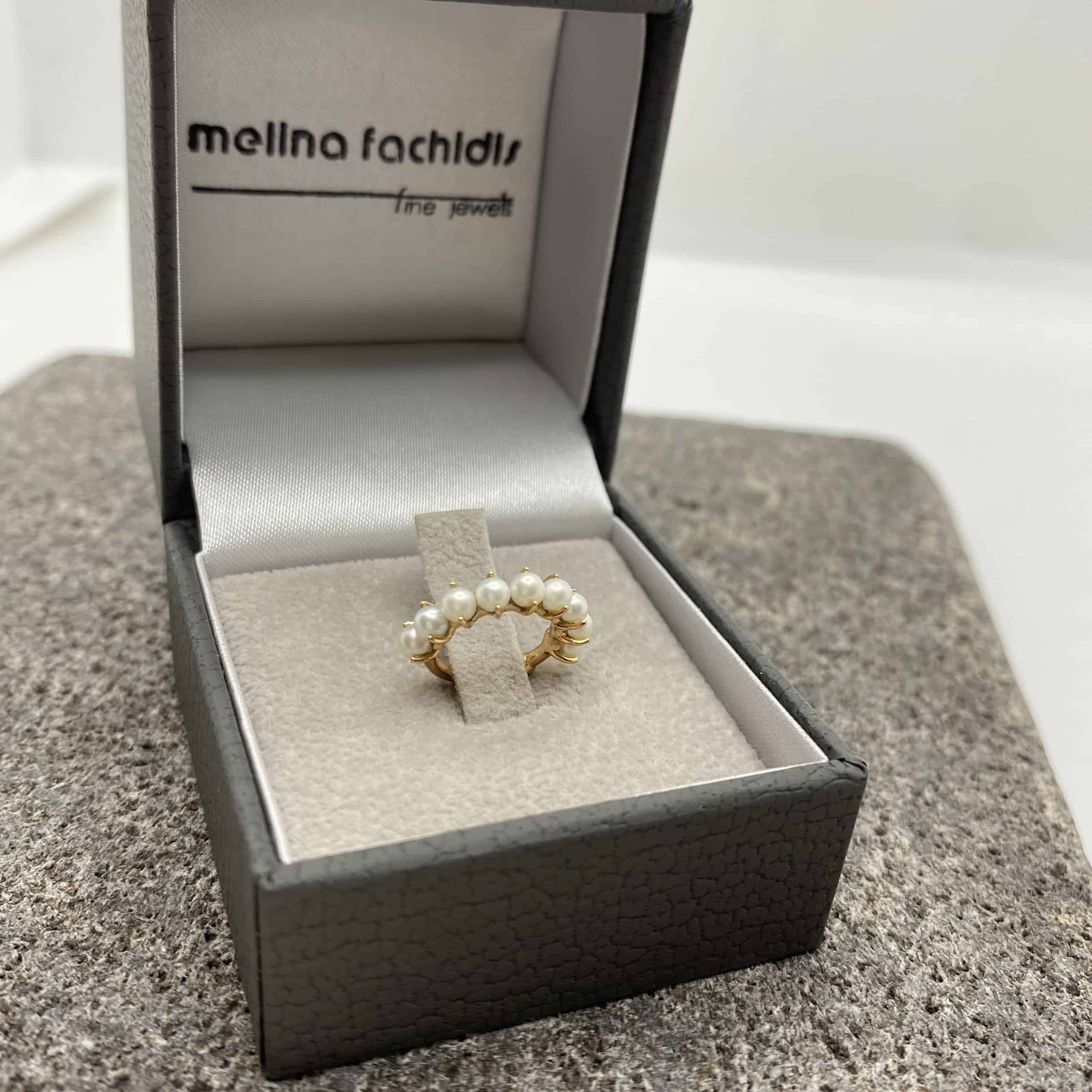 18k rose gold pearl cuff earring — Melina Fachidis (6)