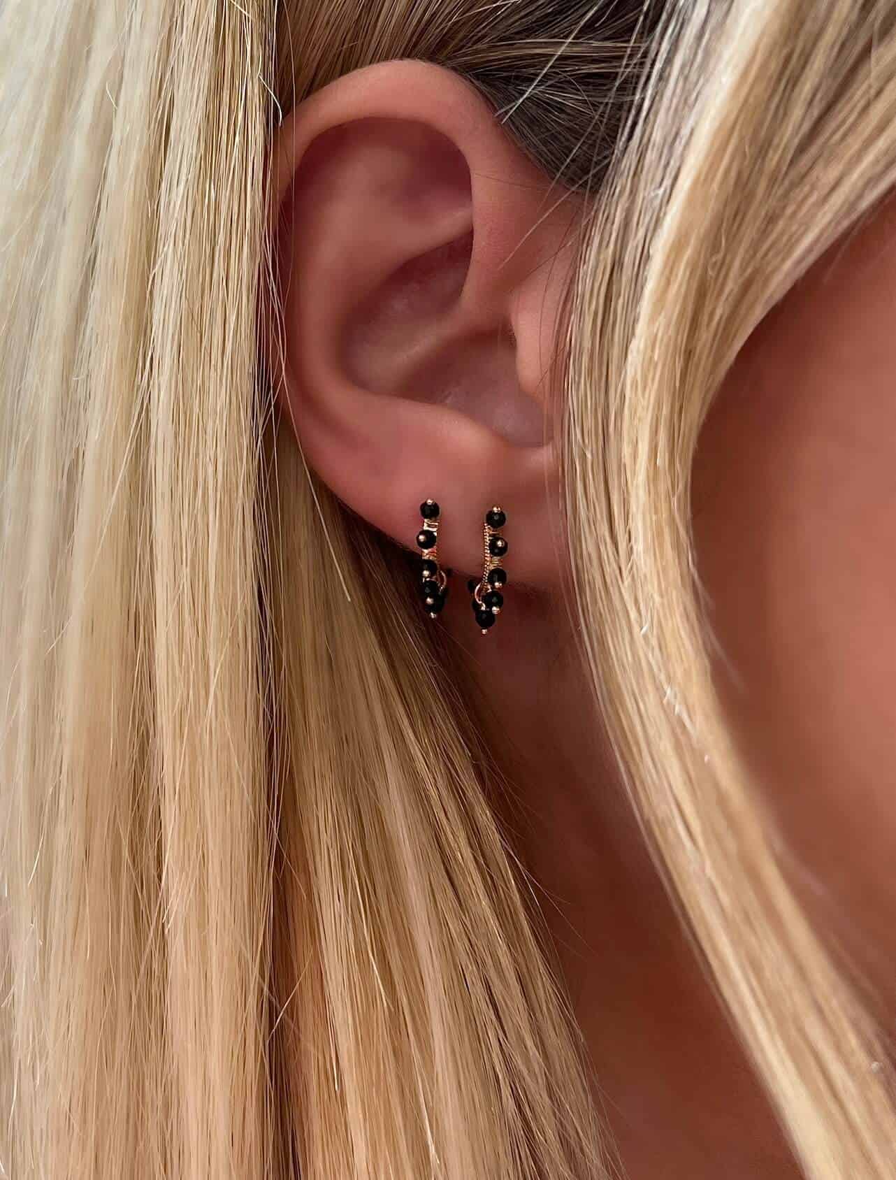 Black spinel small hoops — Melina Fachidis (5)