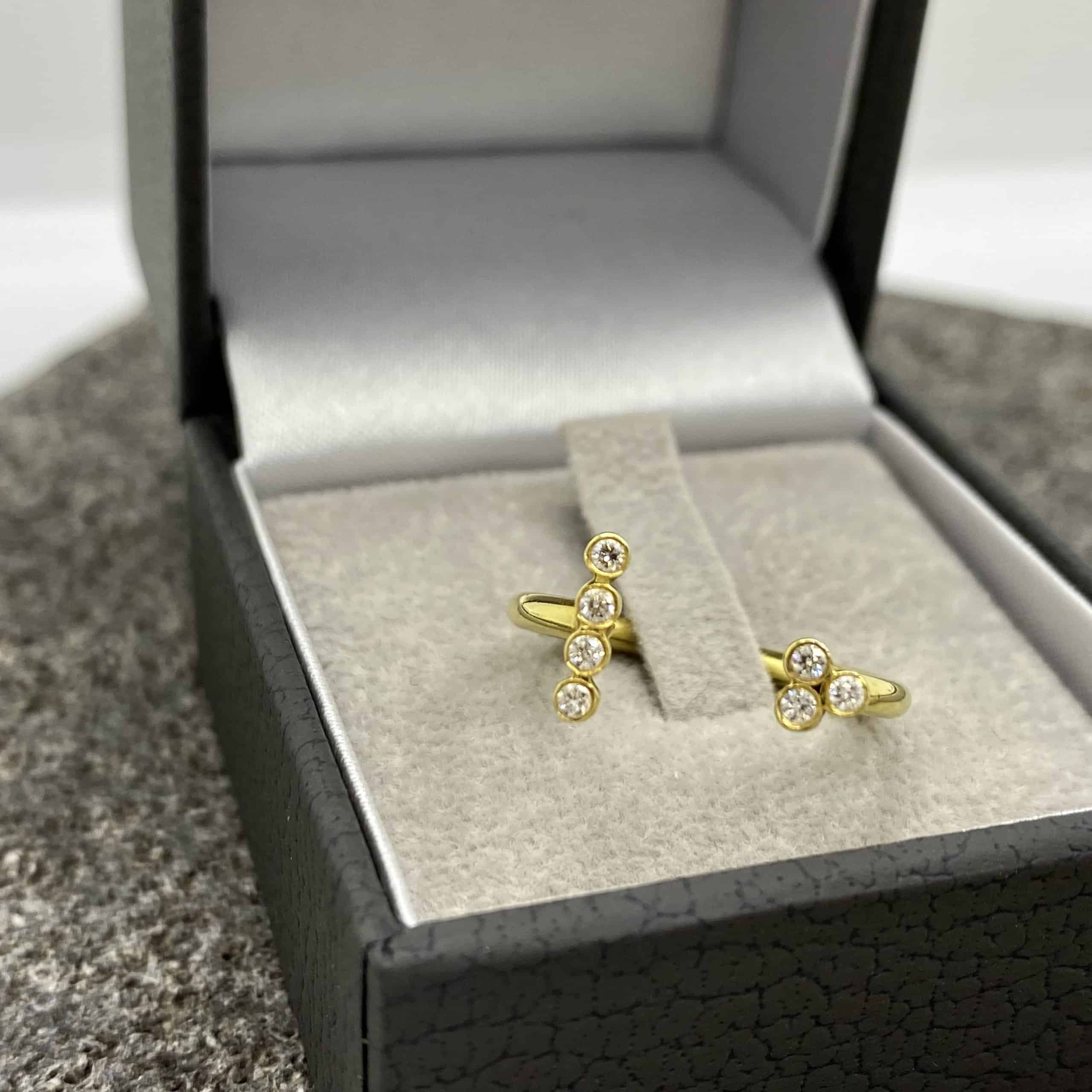18K yellow gold open diamond ring — Melina Fachidis (4)