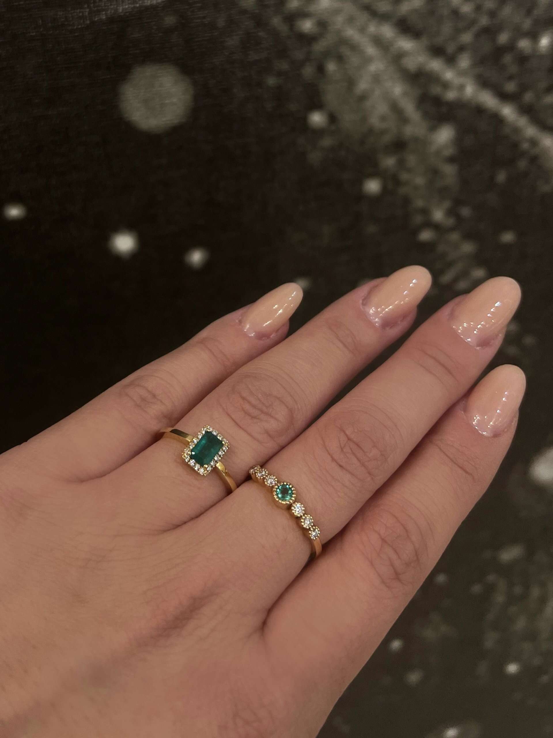 Emerald cut diamond ring — Melina Fachidis (4)