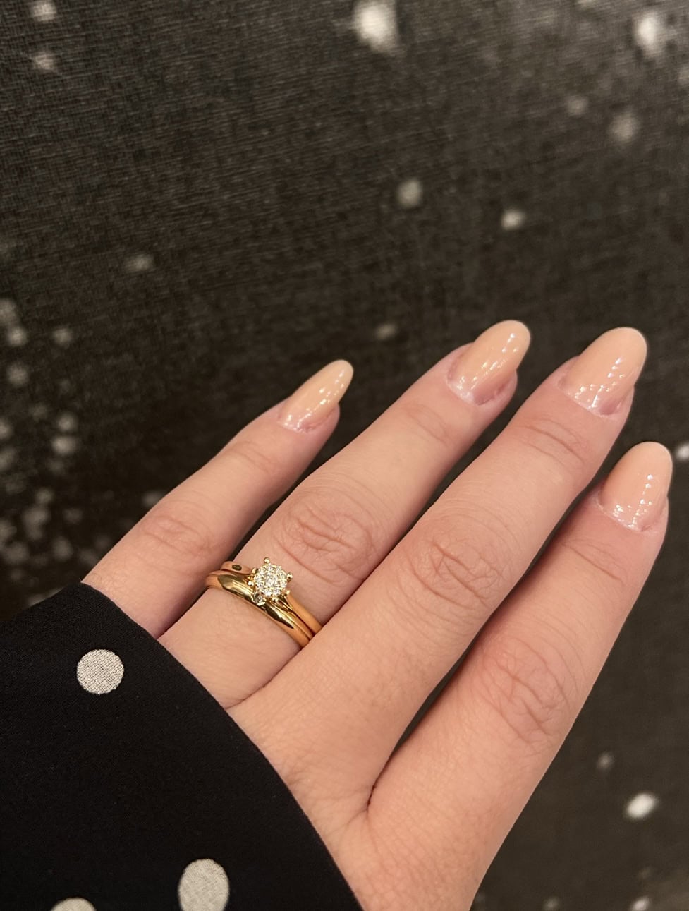 Elegant solitaire diamond ring — Melina Fachidis (4)