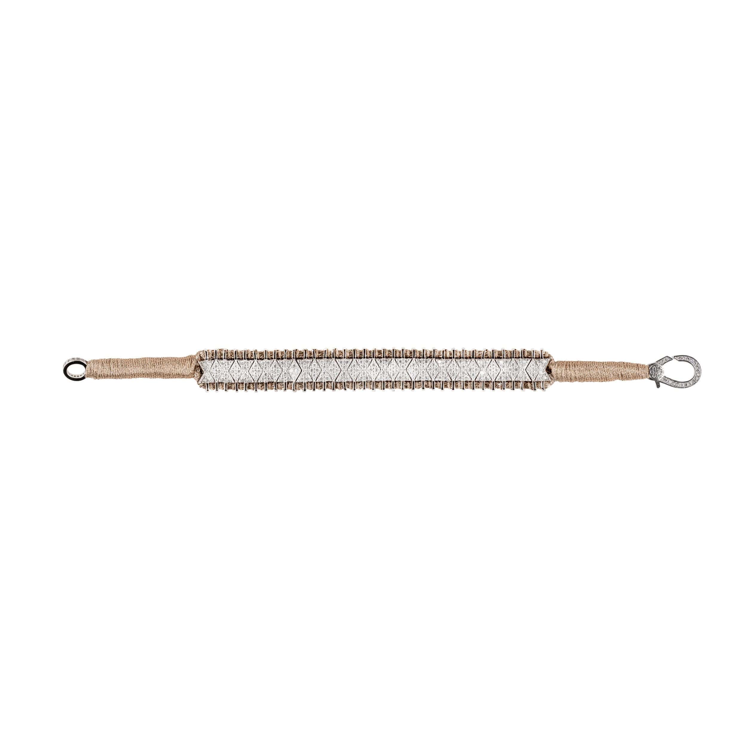 Janeiro white diamond bracelet — Melina Fachidis (2)