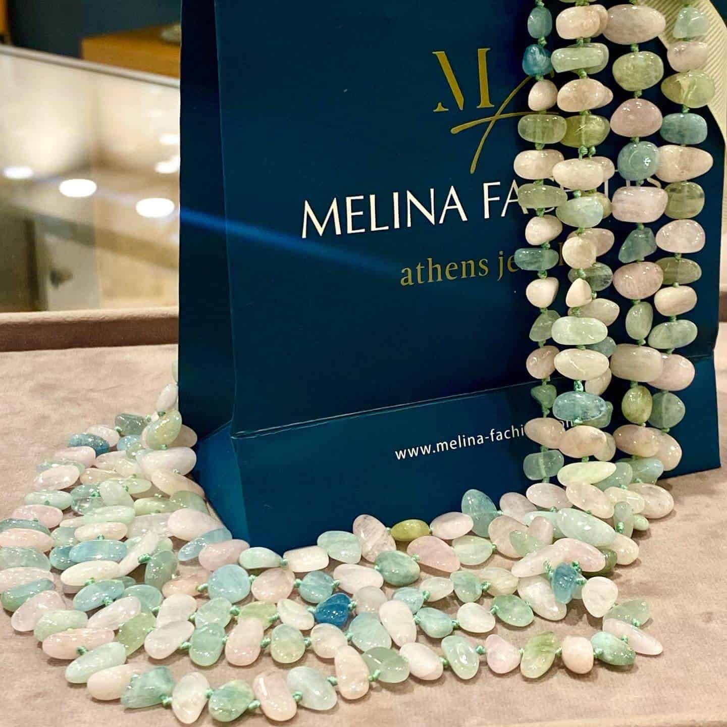 Beryl 5line necklace — Melina Fachidis (2)